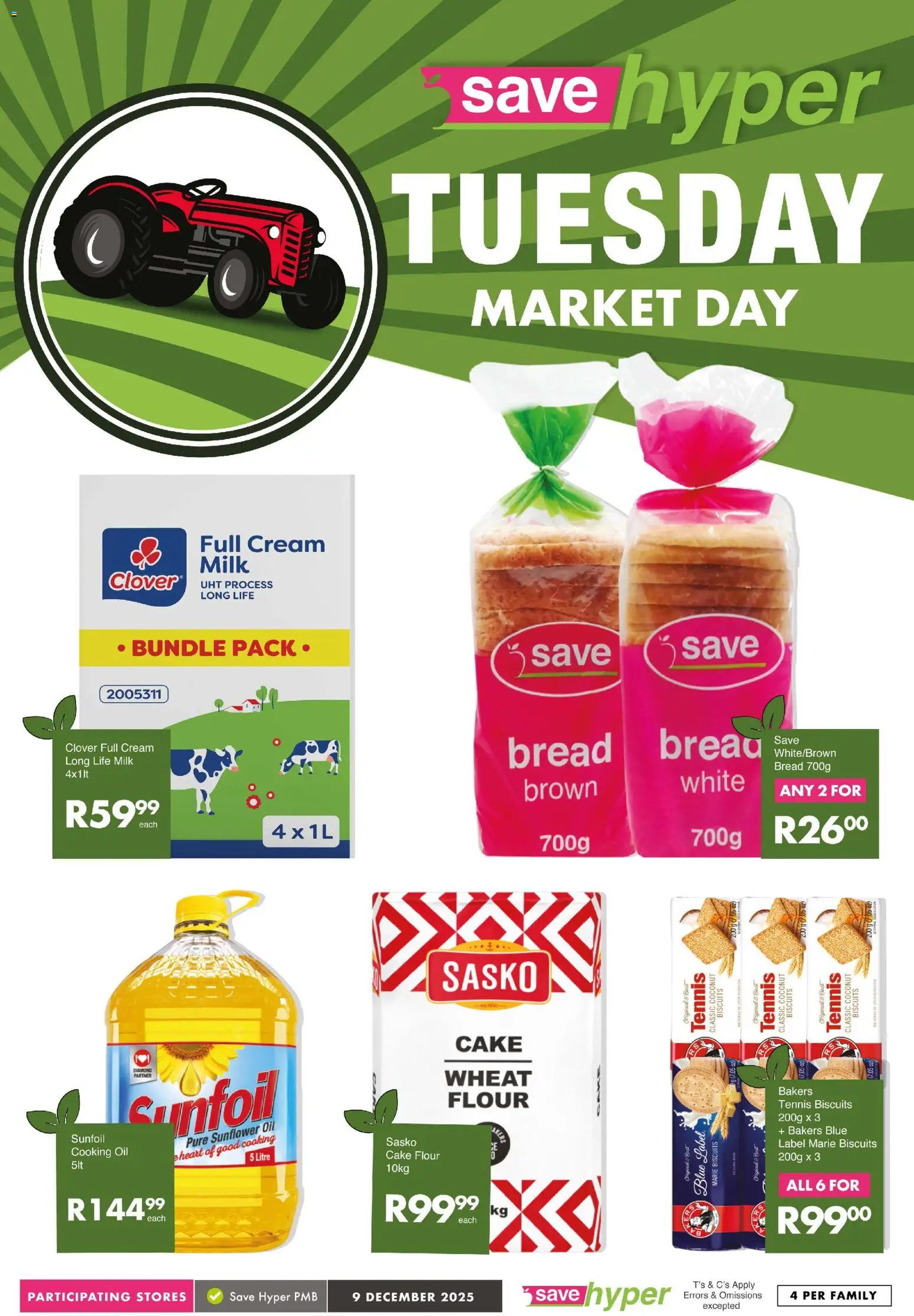 New Save catalogue – valid from 09.12.2025 | Page: 11 | Products: Oil, Bread, Biscuits, Cream New Save catalogue – valid from 09.12.2025 | Page: 11 | Products: Oil, Bread, Biscuits, Cream