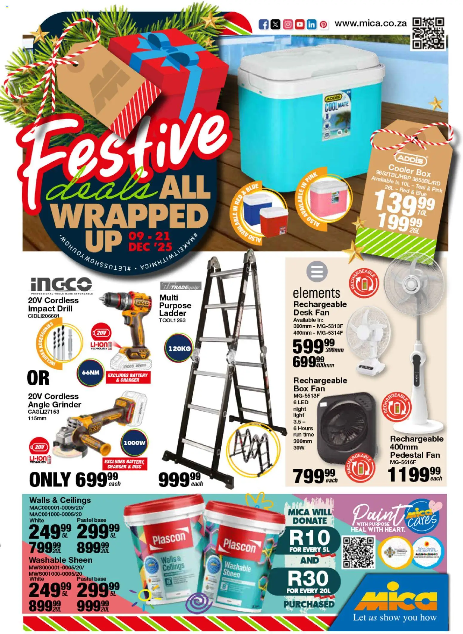 New MICA catalogue – valid from 09.12.2025 | Page: 1 | Products: Fan, Box, Cooler, Light