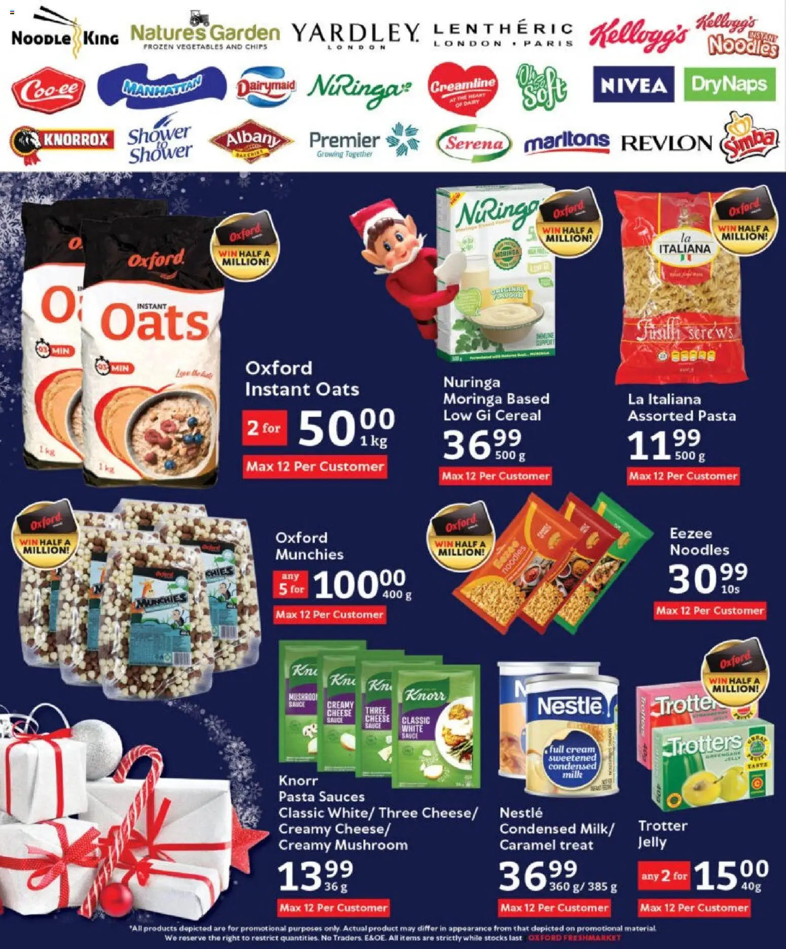New Oxford Freshmarket catalogue – valid from 10.12.2025 | Page: 12 | Products: Shower, Milk, Oats, Caramel