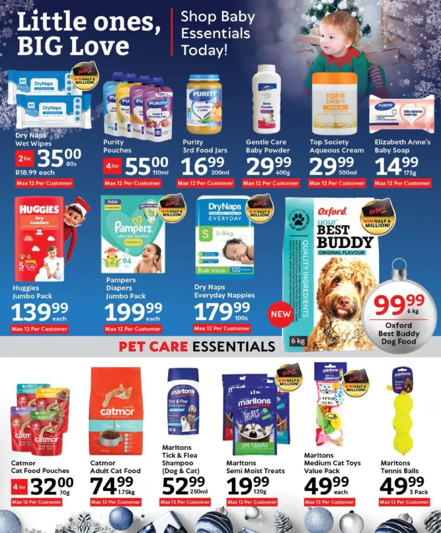New Oxford Freshmarket catalogue – valid from 10.12.2025 | Page: 19 | Products: Toys, Powder, Soap, Cat food