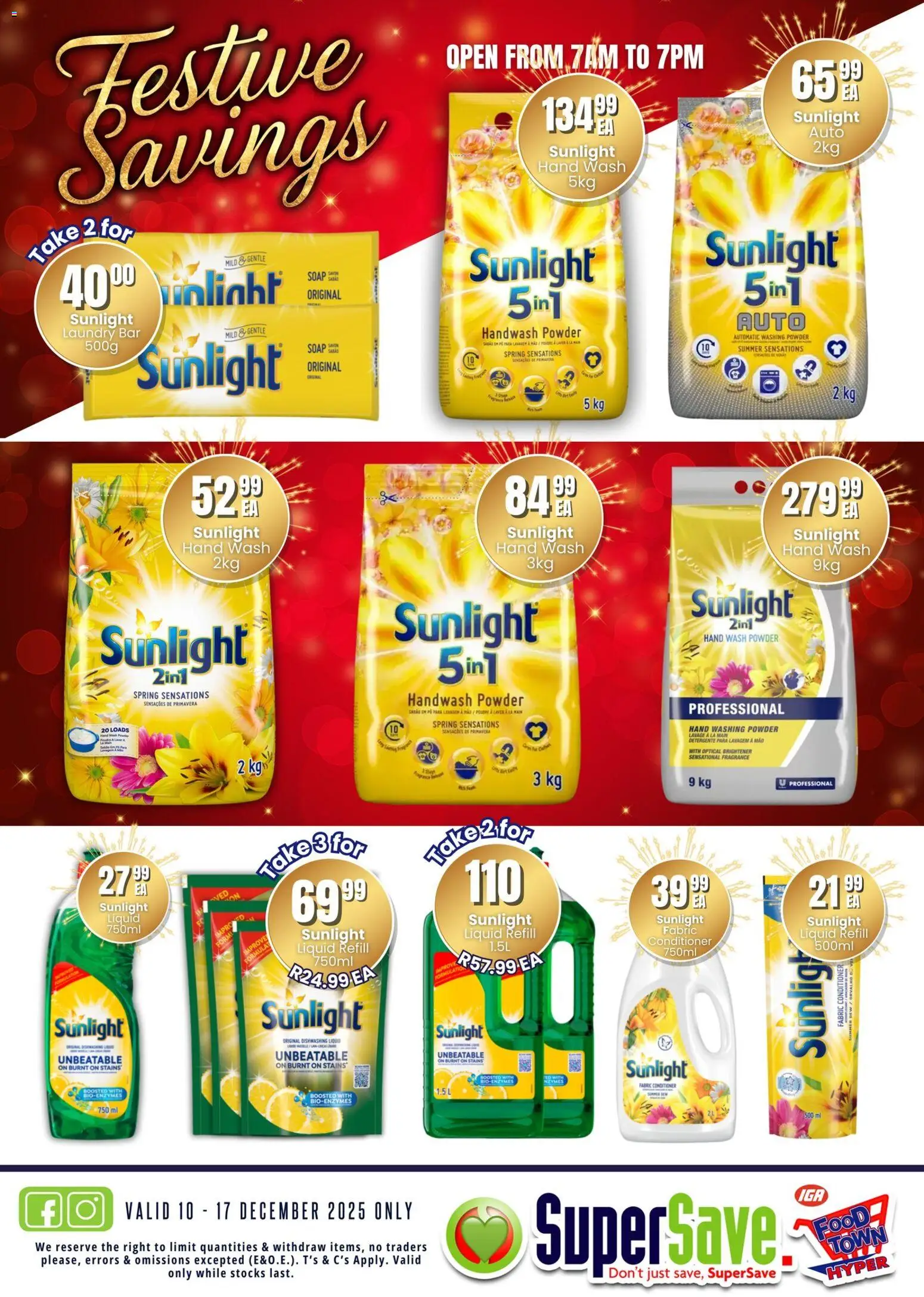 New Super Save catalogue – valid from 10.12.2025 | Page: 58 | Products: Fragrance, Powder, Conditioner, Soap New Super Save catalogue – valid from 10.12.2025 | Page: 58 | Products: Fragrance, Powder, Conditioner, Soap