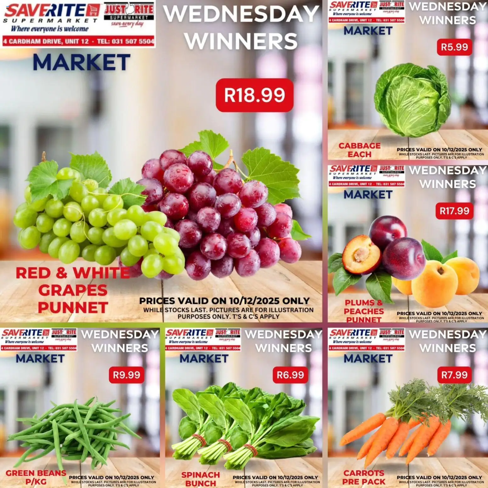 New Saverite catalogue – valid from 10.12.2025 | Page: 2 | Products: Beans, Carrots, Grapes New Saverite catalogue – valid from 10.12.2025 | Page: 2 | Products: Beans, Carrots, Grapes