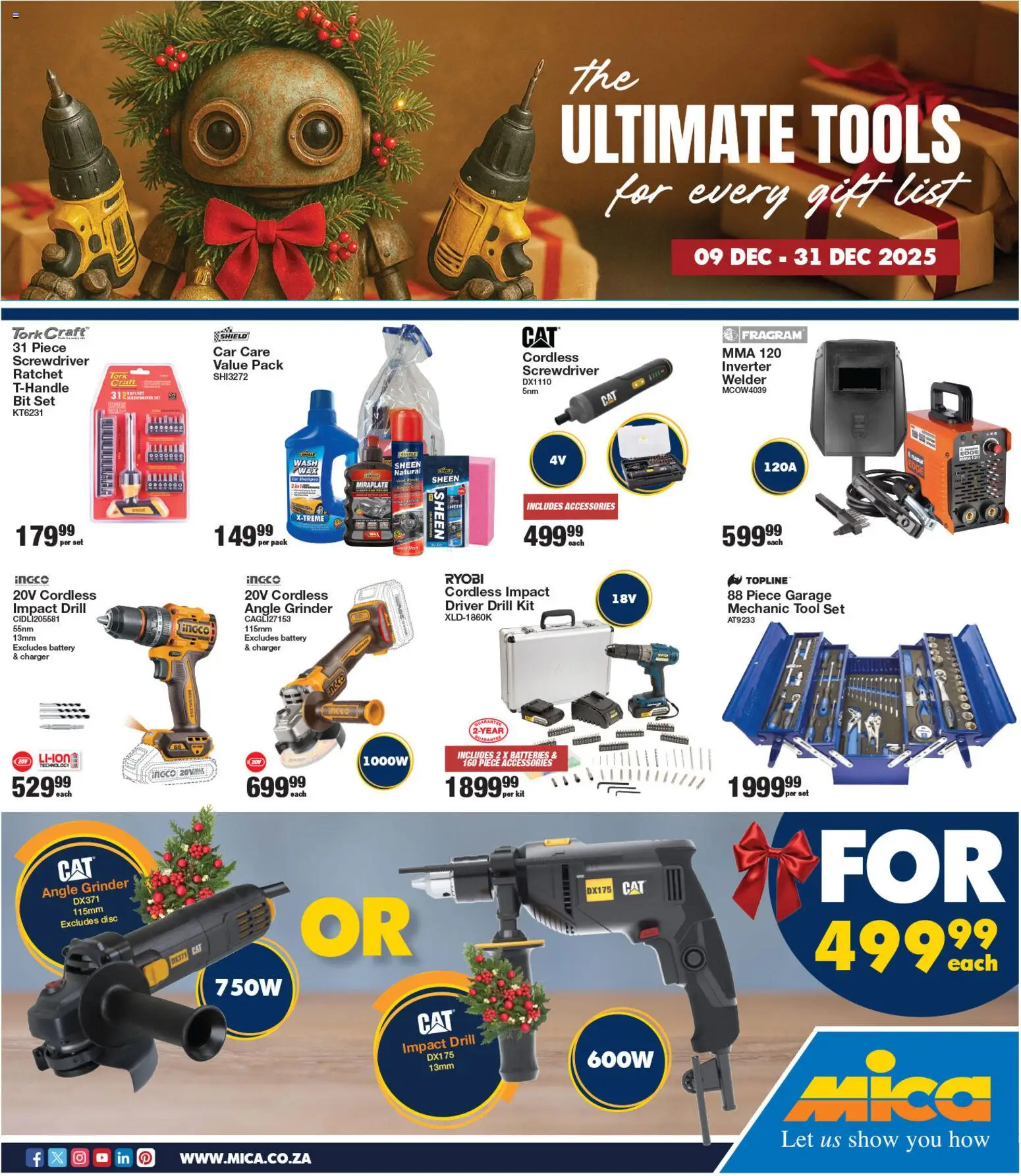 MICA Mid Month Lite (09/12/2025 – 31/12/2025) Online