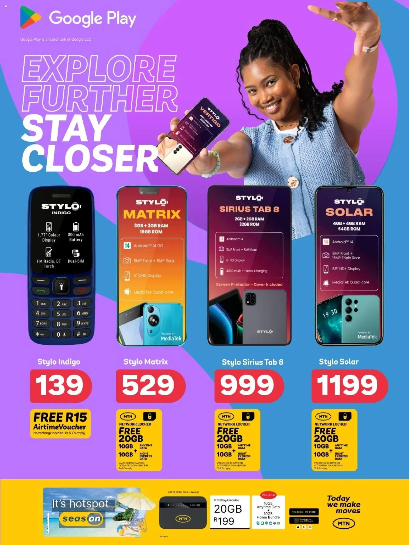 New PEP Stores catalogue – valid from 03.12.2025 | Page: 4 | Products: Data, Router, Cover, Battery