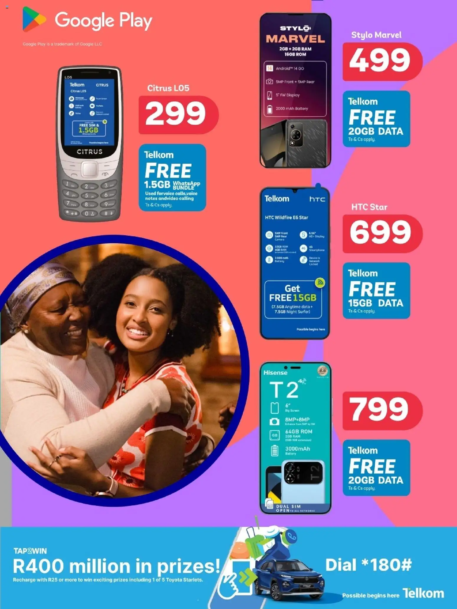 New PEP Stores catalogue – valid from 03.12.2025 | Page: 6 | Products: Data, Smartphone, Camera, Battery