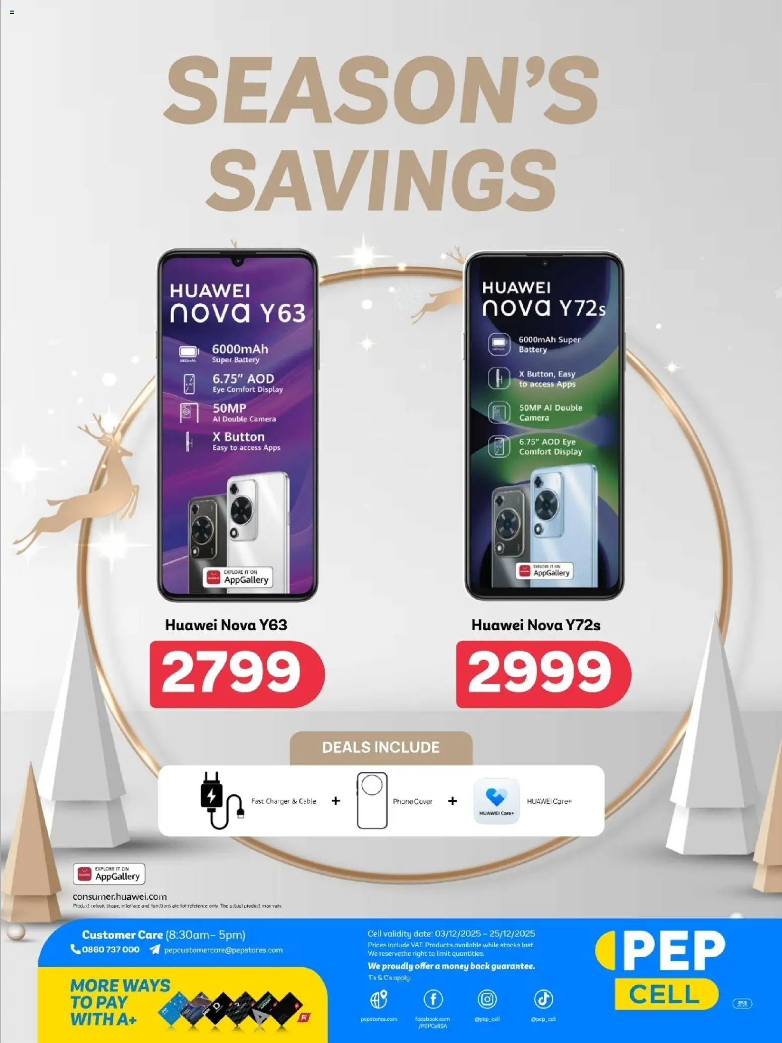 New PEP Stores catalogue – valid from 03.12.2025 | Page: 21 | Products: Camera, Cable, Battery, Charger