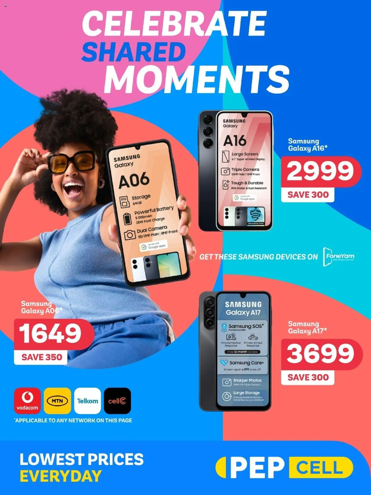 PEP Stores - Cell December Deals (03/12/2025 - 25/12/2025) Online 1 PEP Stores – Cell December Deals (03/12/2025 – 25/12/2025) Online