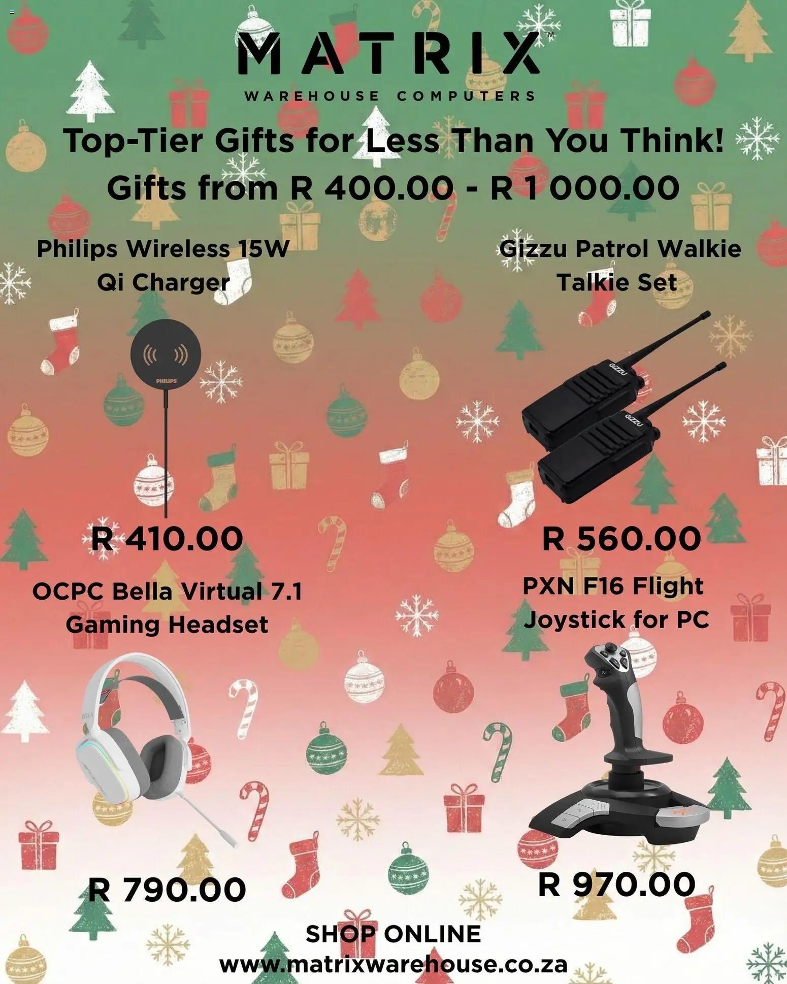 Matrix Warehouse Premium gifts (from Tuesday 09/12/2025) Online 1