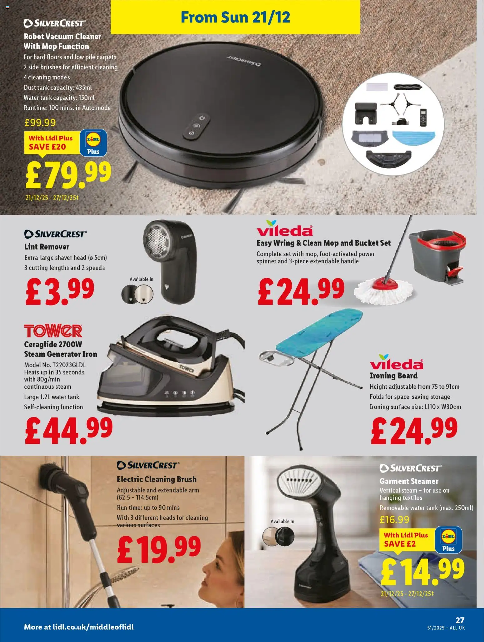 {H1} | Page: 29 | Products: Brush, Handle, Vacuum cleaner, Iron