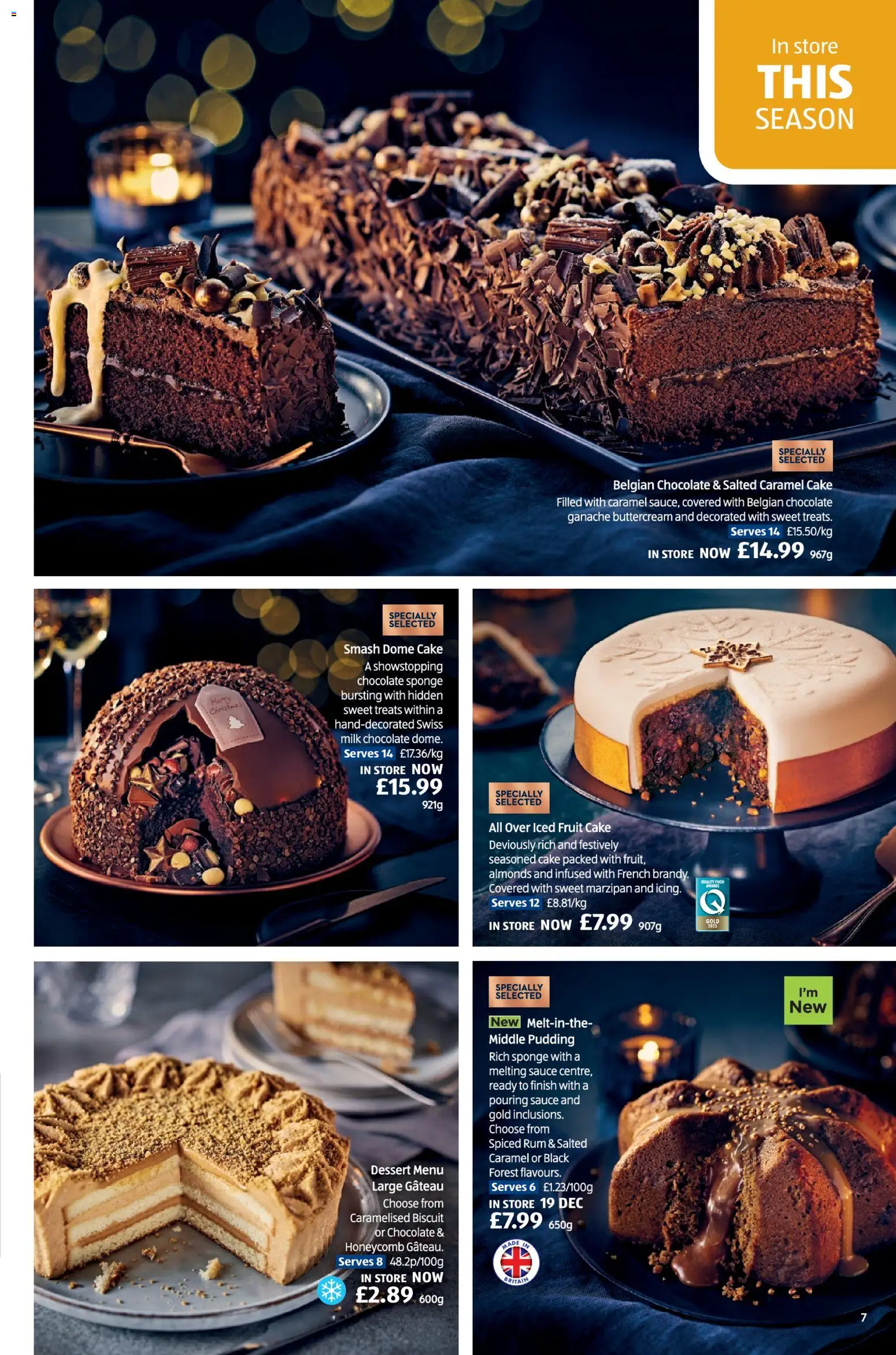 {H1} | Page: 7 | Products: Milk, Chocolate, Almonds, Pudding {H1} | Page: 7 | Products: Milk, Chocolate, Almonds, Pudding