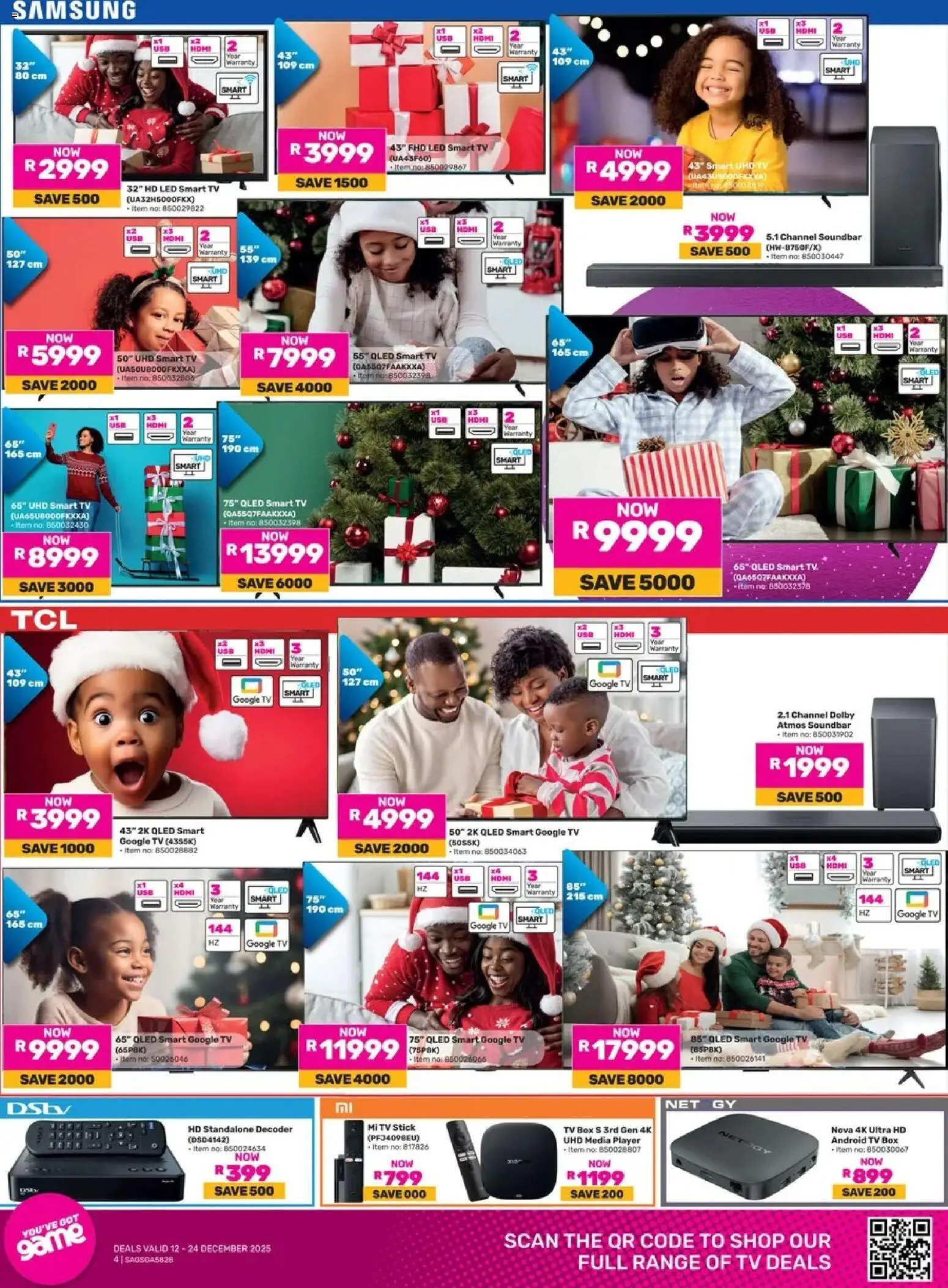 New Game catalogue – valid from 12.12.2025 | Page: 4 | Products: Player, Decoder, TV, Box New Game catalogue – valid from 12.12.2025 | Page: 4 | Products: Player, Decoder, TV, Box