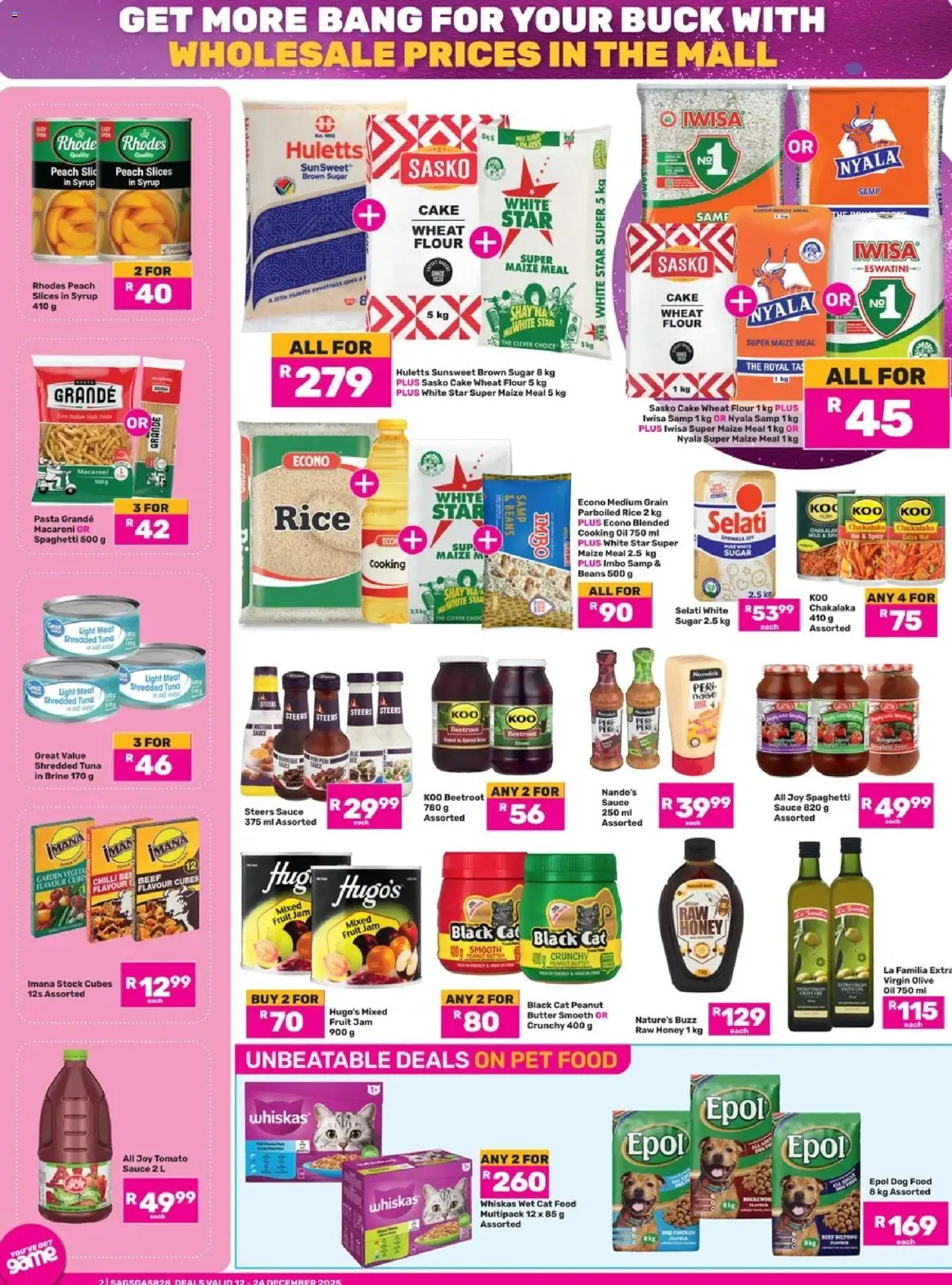 New Game catalogue – valid from 12.12.2025 | Page: 2 | Products: Tuna, Jam, Light, Oil New Game catalogue – valid from 12.12.2025 | Page: 2 | Products: Tuna, Jam, Light, Oil