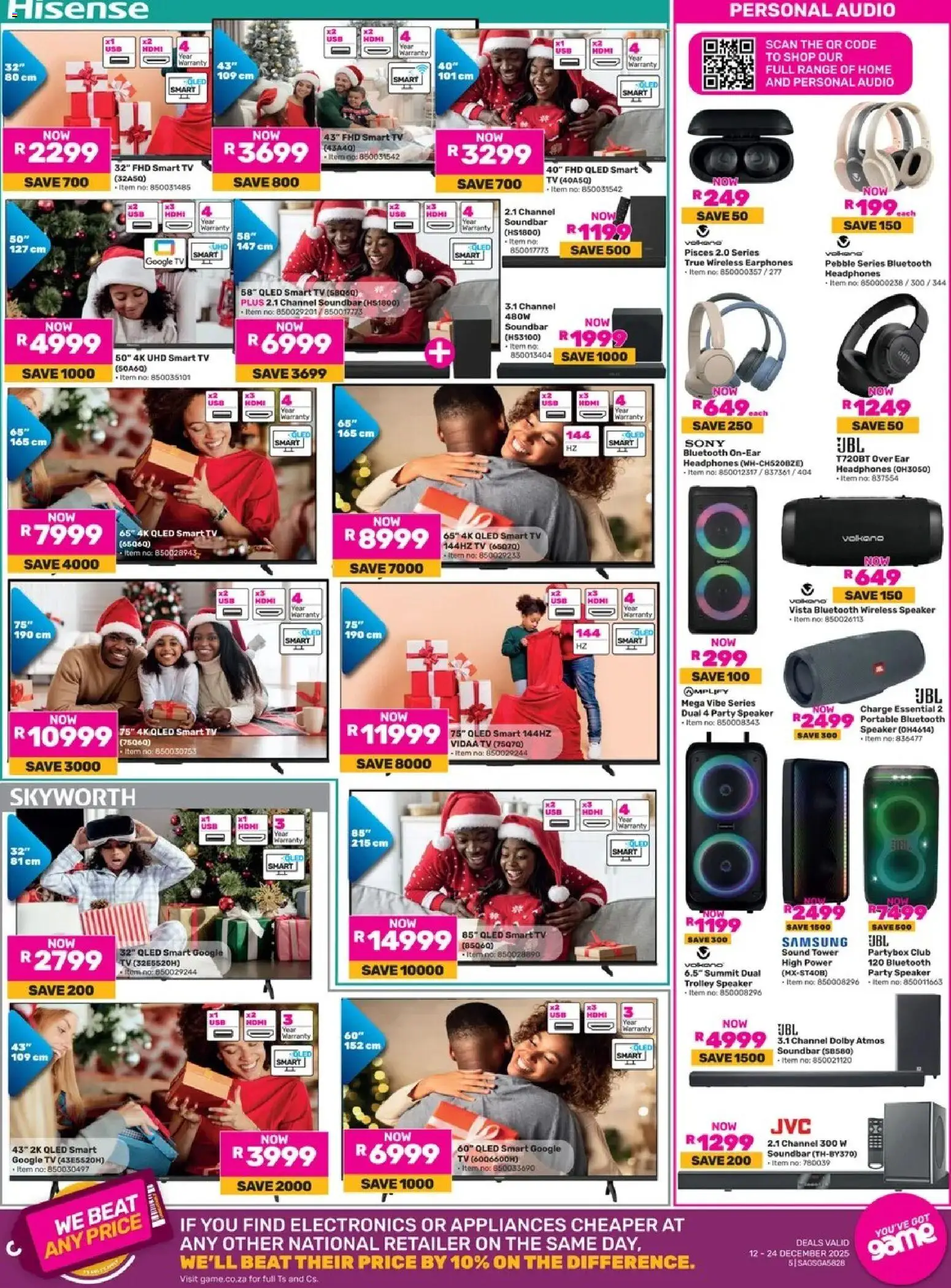 New Game catalogue – valid from 12.12.2025 | Page: 5 | Products: Earphones, Audio, Headphones, Soundbar New Game catalogue – valid from 12.12.2025 | Page: 5 | Products: Earphones, Audio, Headphones, Soundbar