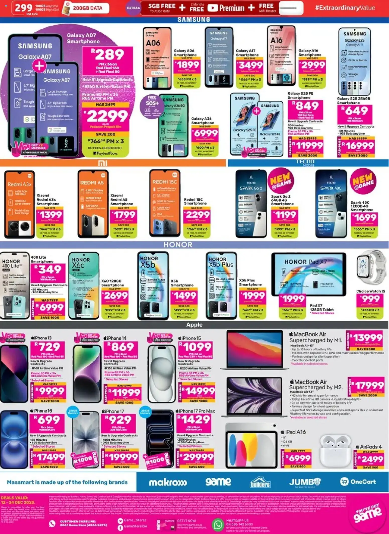 New Game catalogue – valid from 12.12.2025 | Page: 12 | Products: Smartphone, Watch, Tablet, Battery New Game catalogue – valid from 12.12.2025 | Page: 12 | Products: Smartphone, Watch, Tablet, Battery