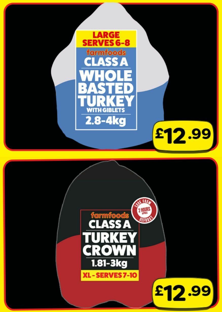 Farmfoods Offers from 11 December 3