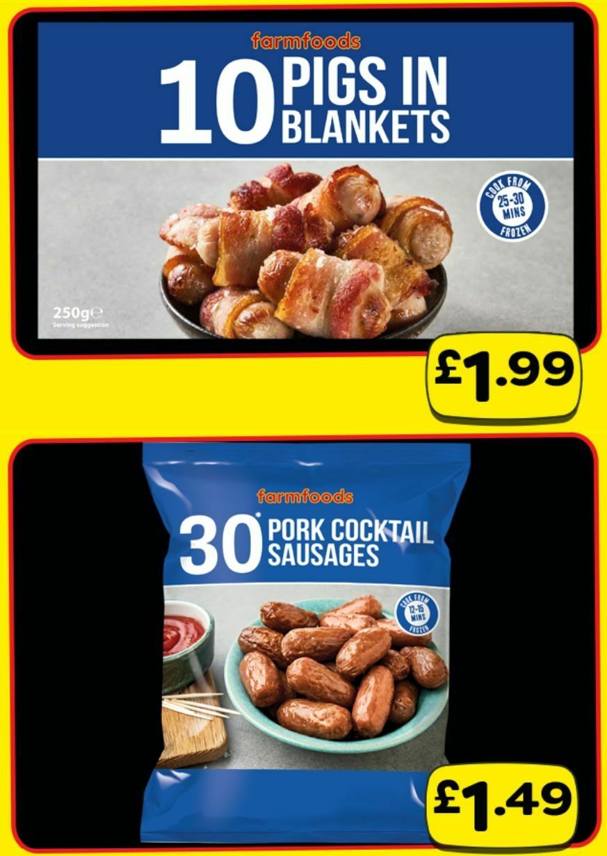Farmfoods Offers from 11 December 4