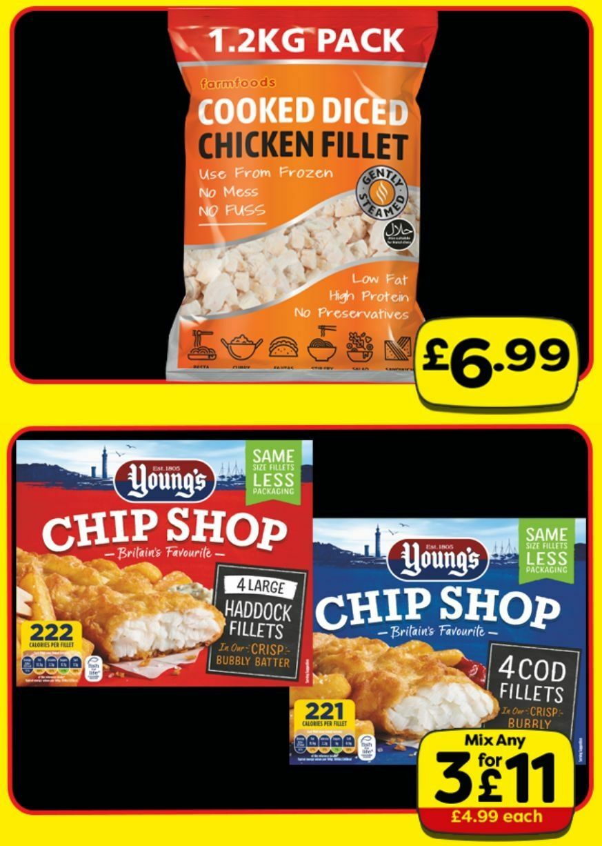 Farmfoods Offers from 11 December 6