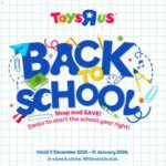 Toys R Us Back To School (11/12/2025 - 31/01/2026) Online 12 Toys R Us Back To School (11/12/2025 – 31/01/2026) Online