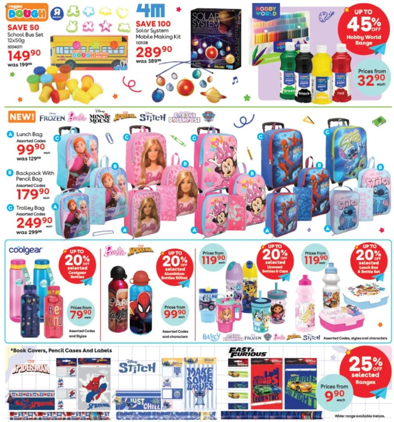 New Toys R Us catalogue – valid from 11.12.2025 | Page: 2 | Products: Pencil, Backpack, Bag, Box New Toys R Us catalogue – valid from 11.12.2025 | Page: 2 | Products: Pencil, Backpack, Bag, Box