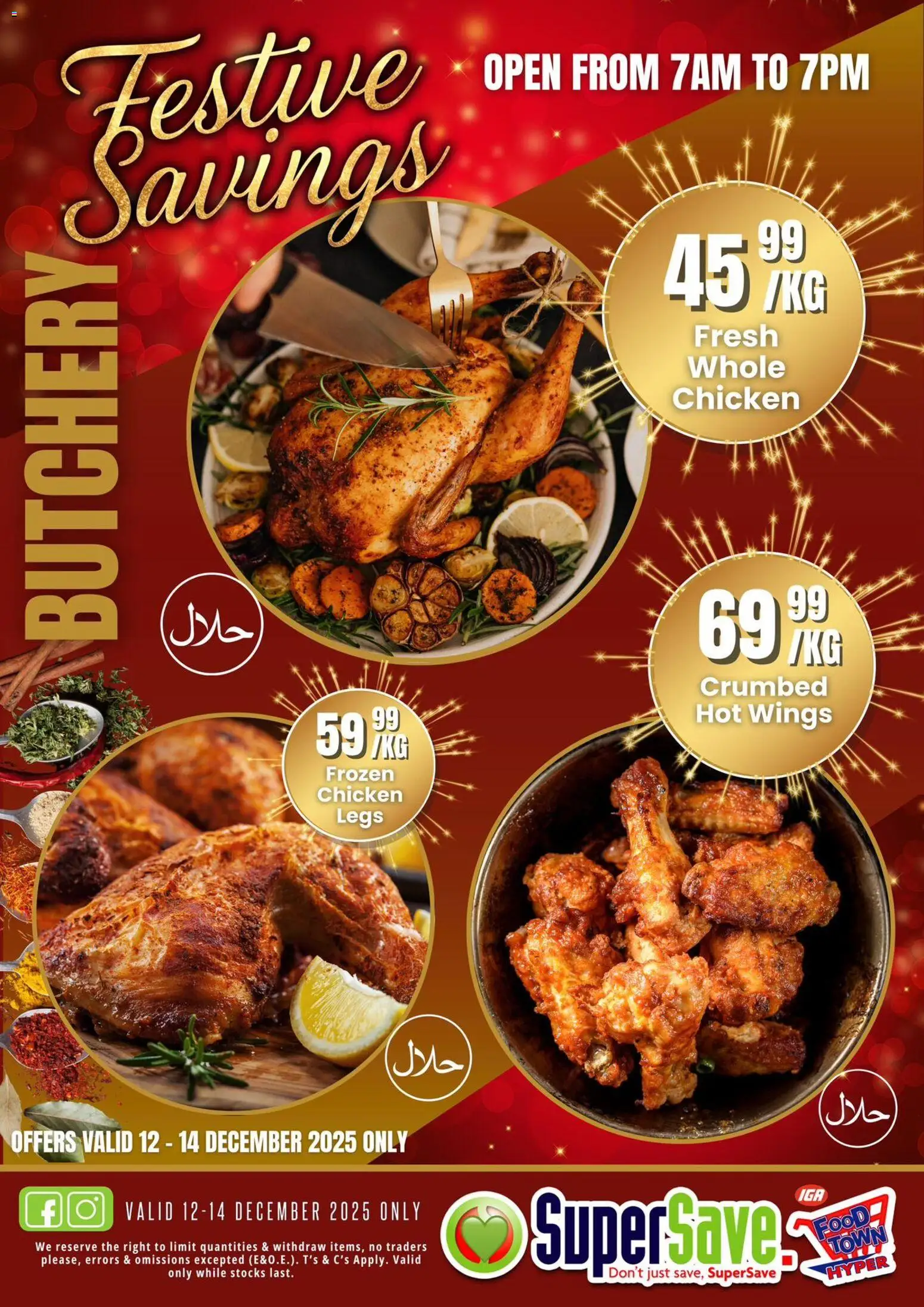 New Super Save catalogue – valid from 12.12.2025 | Page: 1 | Products: Chicken New Super Save catalogue – valid from 12.12.2025 | Page: 1 | Products: Chicken