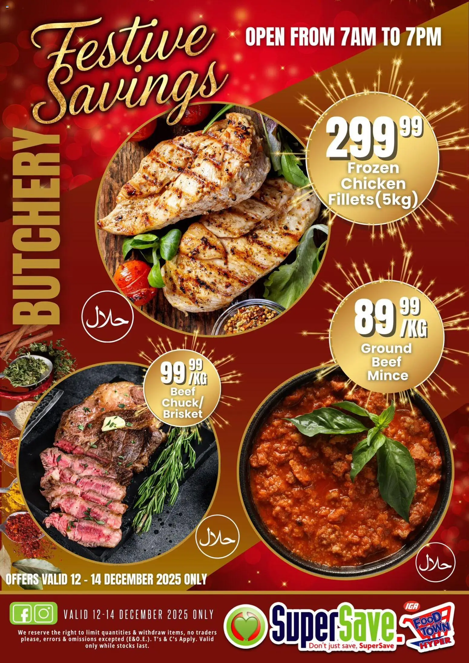 New Super Save catalogue – valid from 12.12.2025 | Page: 2 | Products: Chicken, Beef New Super Save catalogue – valid from 12.12.2025 | Page: 2 | Products: Chicken, Beef