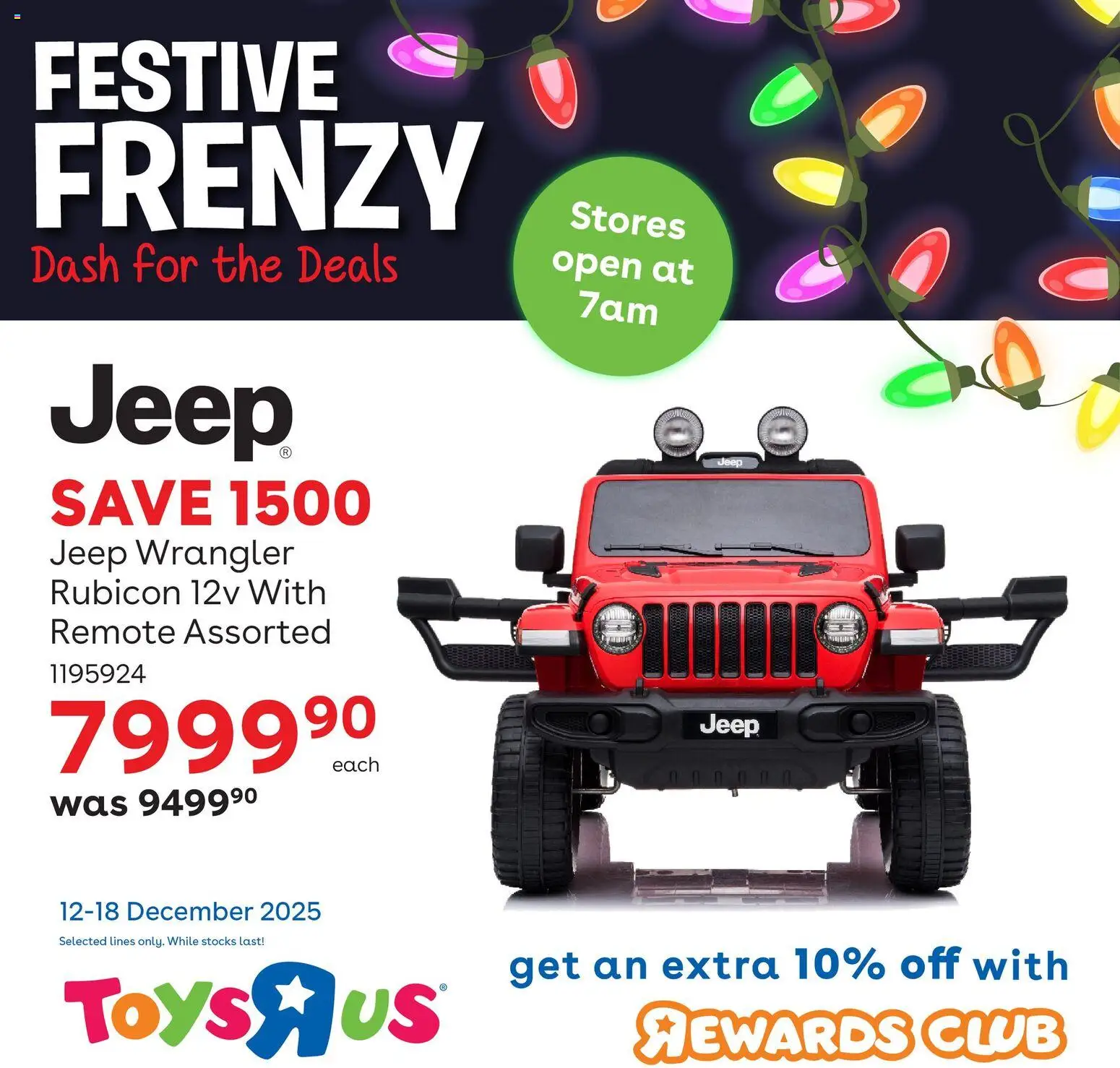 New Toys R Us catalogue – valid from 12.12.2025 | Page: 3 | Products: Toys, Remote New Toys R Us catalogue – valid from 12.12.2025 | Page: 3 | Products: Toys, Remote