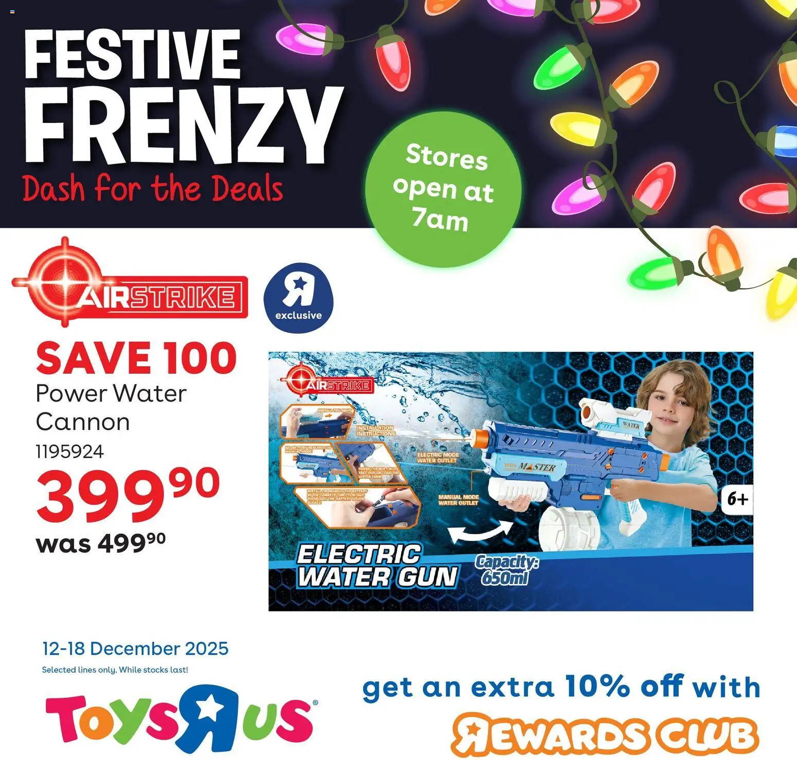 New Toys R Us catalogue – valid from 12.12.2025 | Page: 8 | Products: Toys, Water New Toys R Us catalogue – valid from 12.12.2025 | Page: 8 | Products: Toys, Water