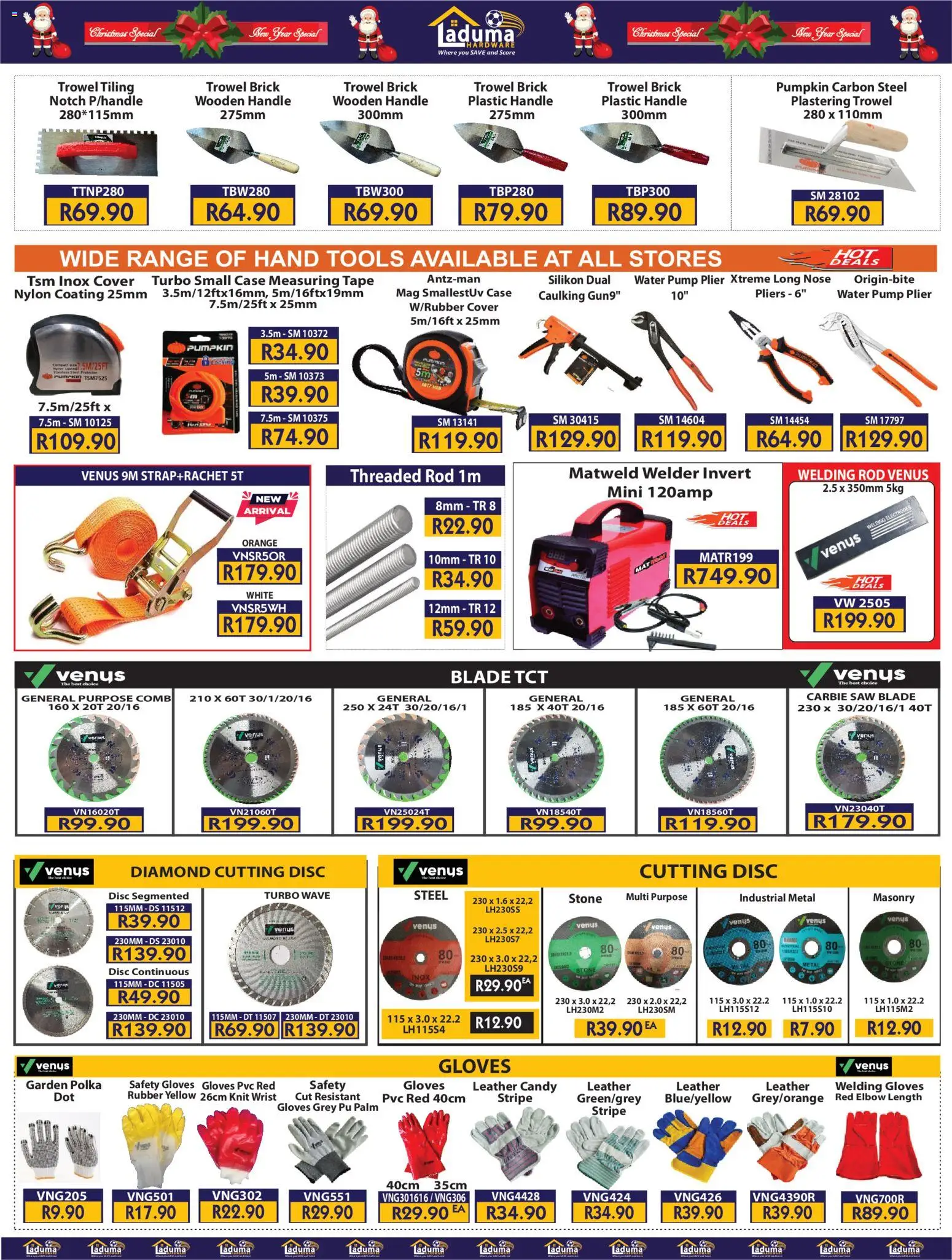 New Laduma Hardware catalogue – valid from 11.12.2025 | Page: 14 | Products: Cover, Gloves, Case, Tiling New Laduma Hardware catalogue – valid from 11.12.2025 | Page: 14 | Products: Cover, Gloves, Case, Tiling