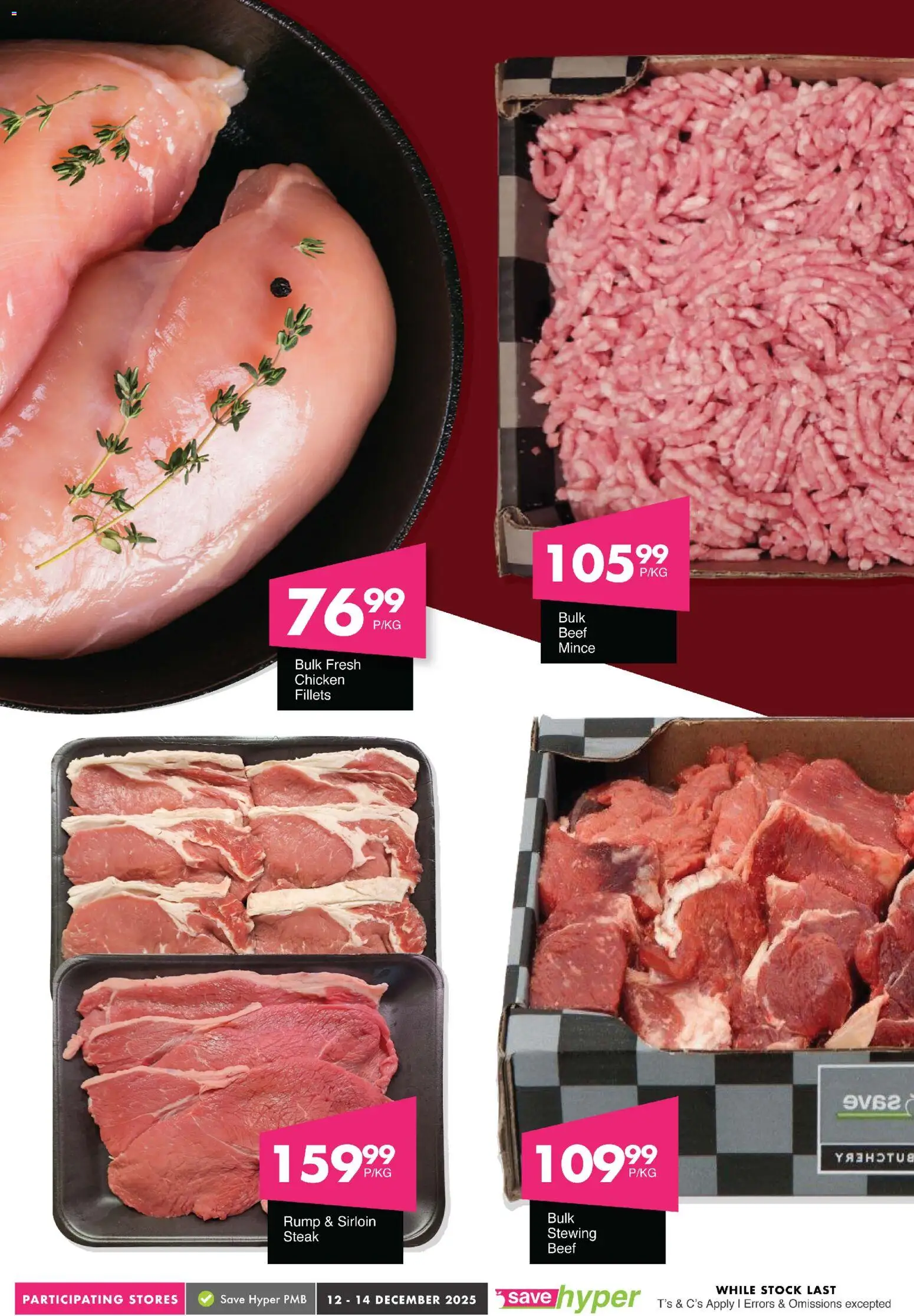 New Save catalogue – valid from 12.12.2025 | Page: 11 | Products: Steak, Chicken, Beef, Stock New Save catalogue – valid from 12.12.2025 | Page: 11 | Products: Steak, Chicken, Beef, Stock