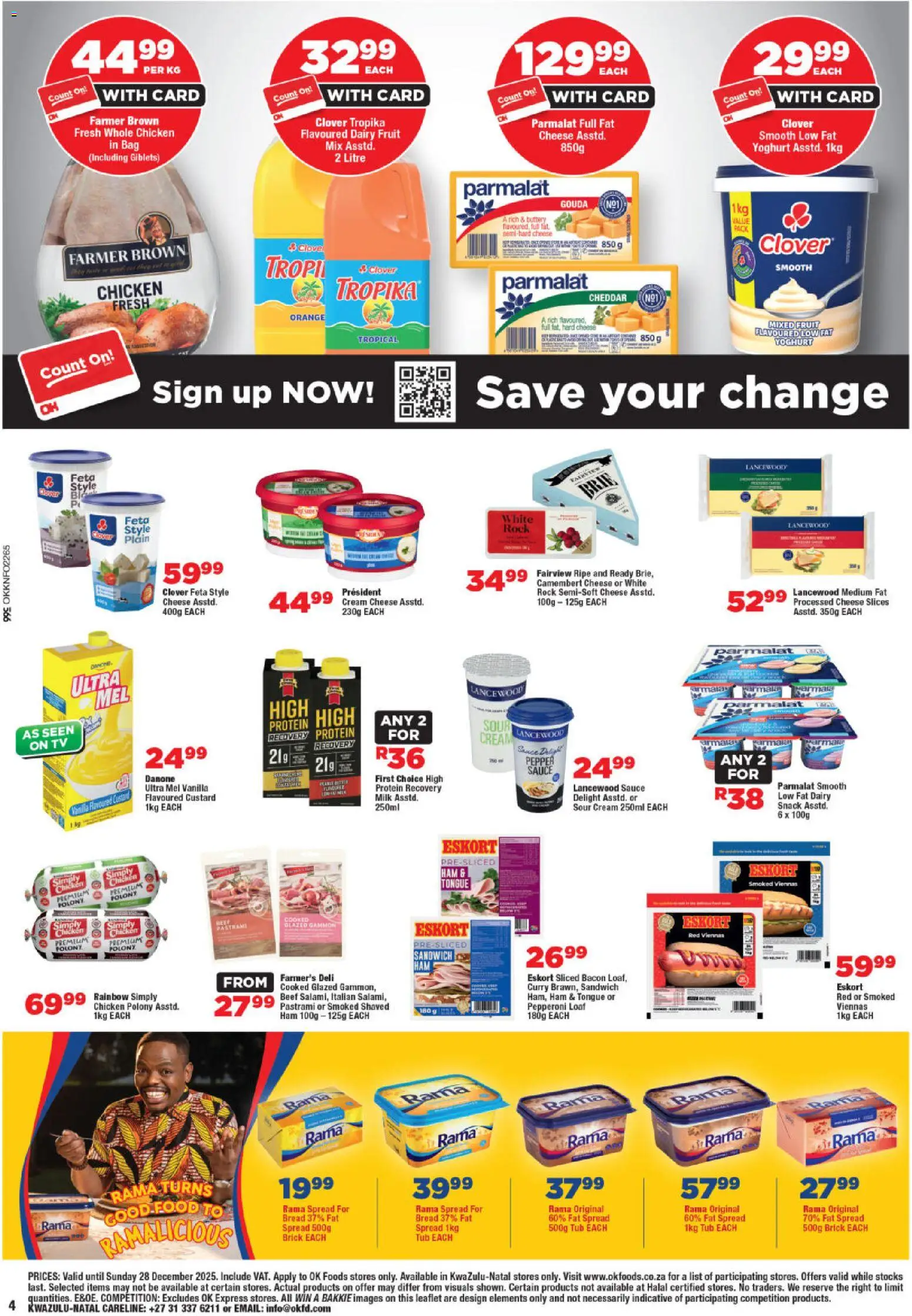 New OK Foods catalogue – valid from 10.12.2025 | Page: 4 | Products: Bag, Ham, Chicken, Pepper New OK Foods catalogue – valid from 10.12.2025 | Page: 4 | Products: Bag, Ham, Chicken, Pepper