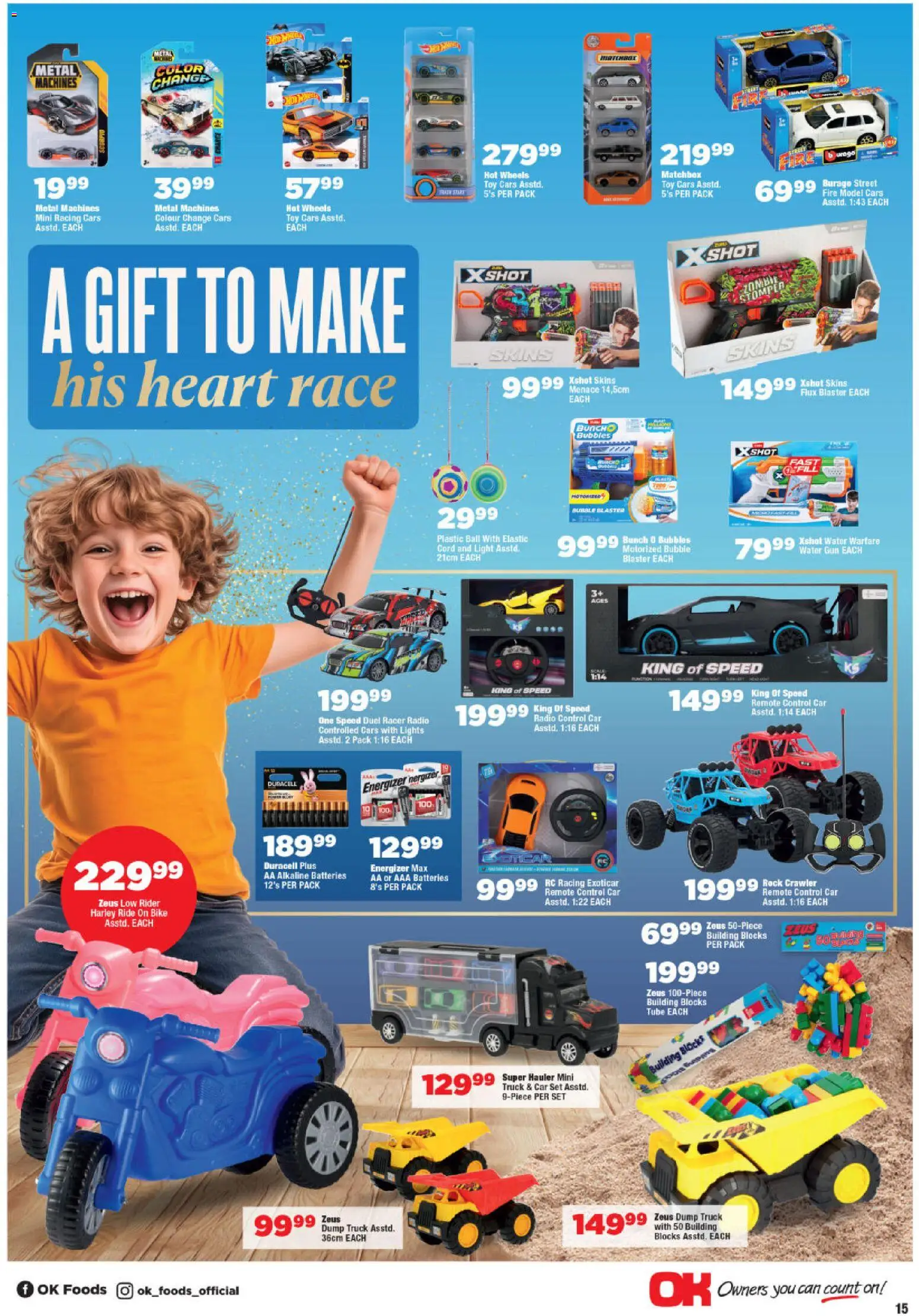 New OK Foods catalogue – valid from 10.12.2025 | Page: 15 | Products: Radio, Light, Remote, Water New OK Foods catalogue – valid from 10.12.2025 | Page: 15 | Products: Radio, Light, Remote, Water