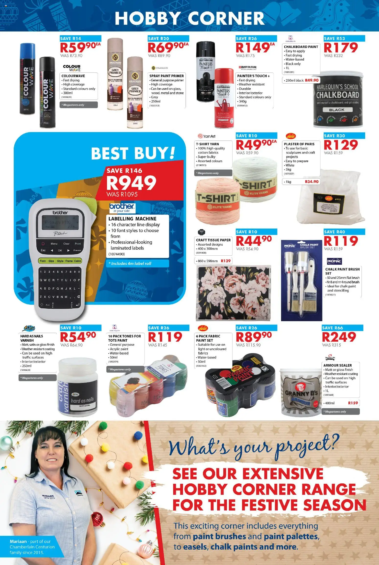 New Chamberlain catalogue – valid from 20.11.2025 | Page: 8 | Products: Shirt, Cable, Paint, Plaster New Chamberlain catalogue – valid from 20.11.2025 | Page: 8 | Products: Shirt, Cable, Paint, Plaster