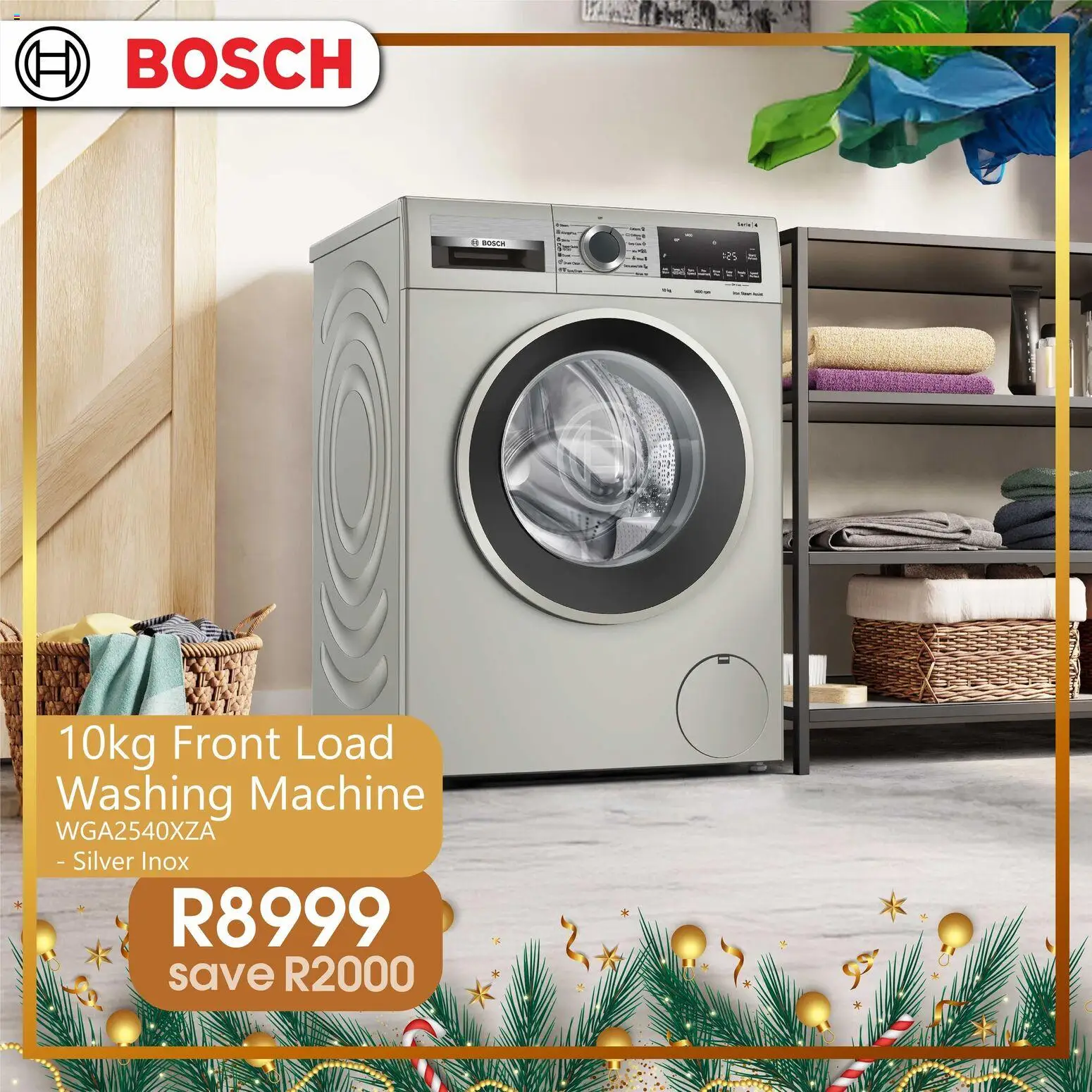 New Tafelberg Furnishers catalogue – valid from 12.12.2025 | Page: 8 | Products: Washing machine, Iron New Tafelberg Furnishers catalogue – valid from 12.12.2025 | Page: 8 | Products: Washing machine, Iron