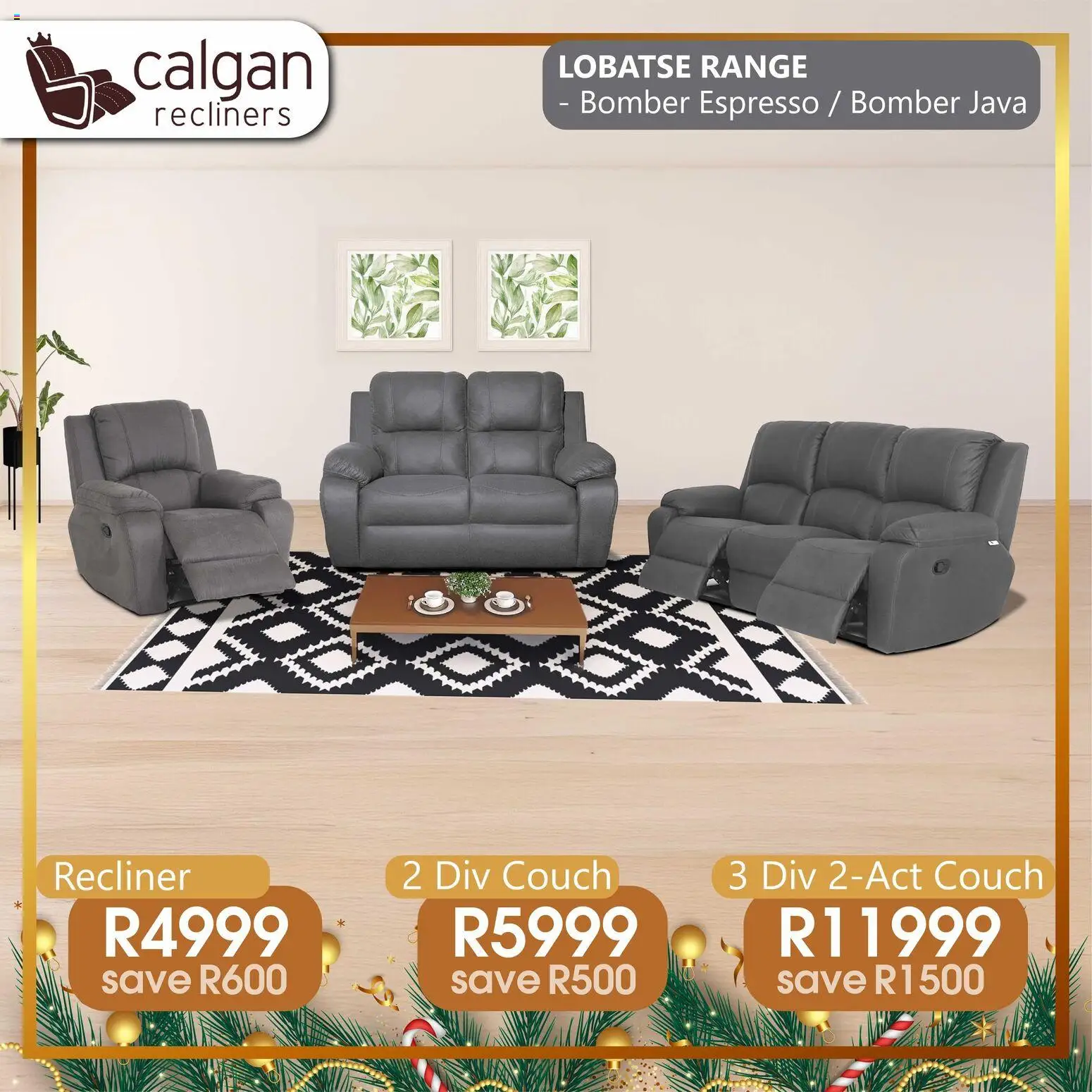 New Tafelberg Furnishers catalogue – valid from 12.12.2025 | Page: 10 | Products: Couch New Tafelberg Furnishers catalogue – valid from 12.12.2025 | Page: 10 | Products: Couch