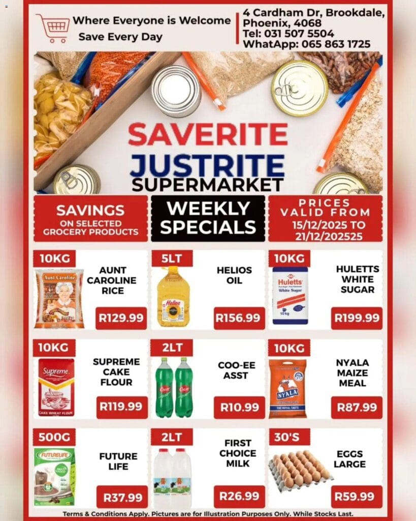 Saverite Specials (15/12/2025 – 21/12/2025) Online