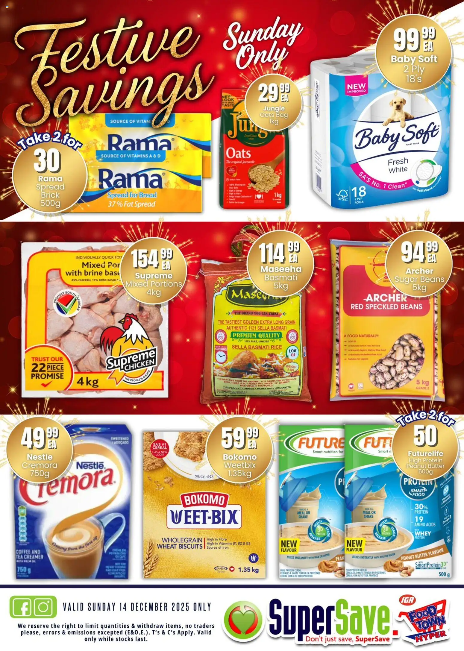 New Super Save catalogue – valid from 14.12.2025 | Page: 2 | Products: Vitamins, Bread, Chicken, Sugar New Super Save catalogue – valid from 14.12.2025 | Page: 2 | Products: Vitamins, Bread, Chicken, Sugar
