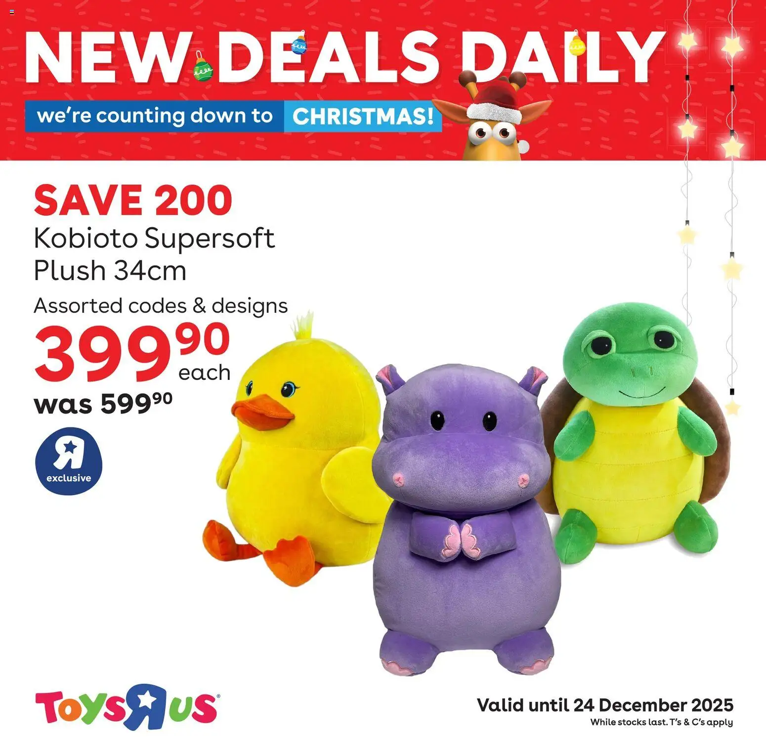 New Toys R Us catalogue – valid from 17.12.2025 | Page: 3 | Products: Toys New Toys R Us catalogue – valid from 17.12.2025 | Page: 3 | Products: Toys