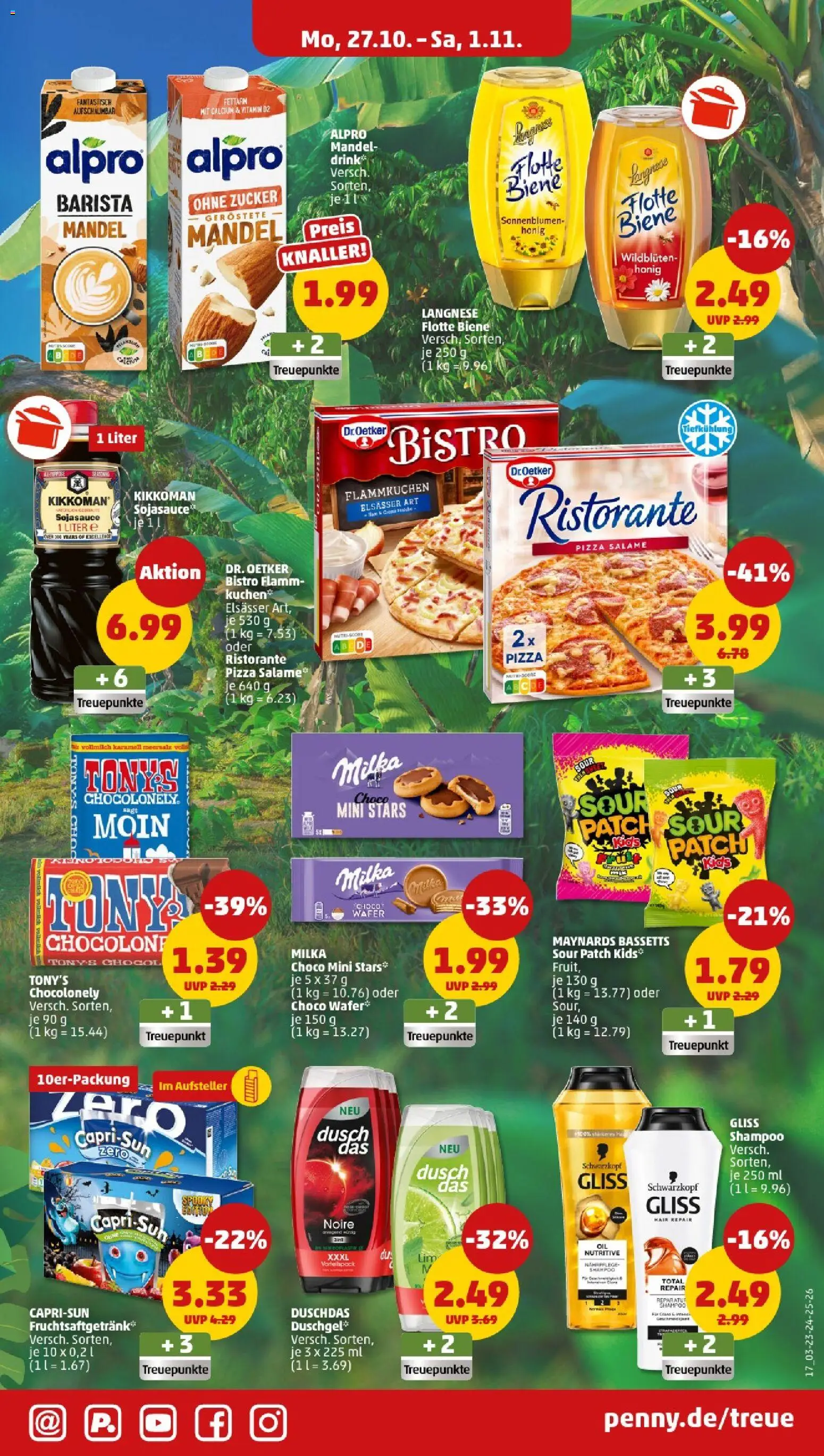 Penny - Hamburg  – gültig ab 27.10.2025 | Seite: 19 | Produkte: Ristorante, Langnese, Alpro, Pizza