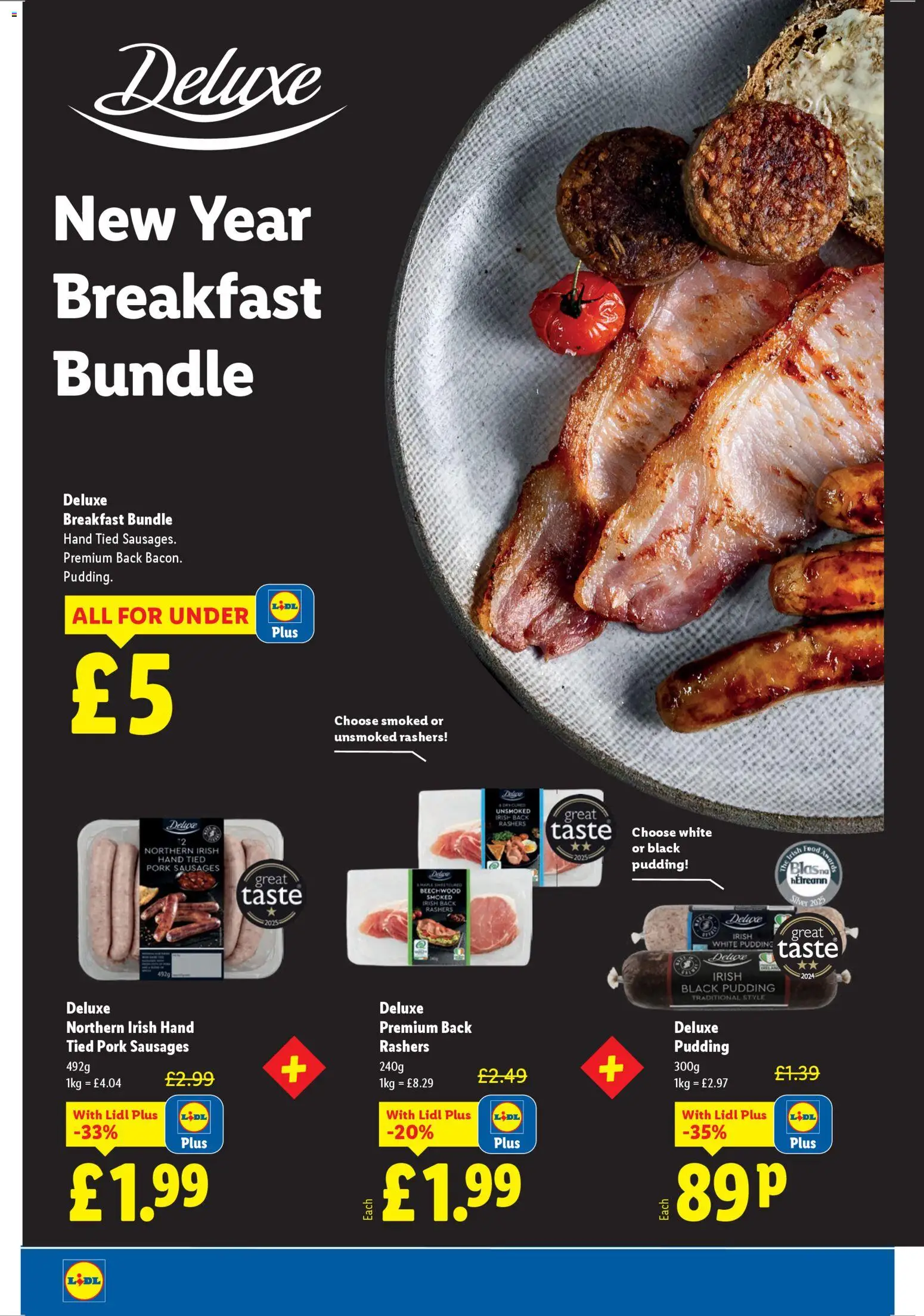 {H1} | Page: 24 | Products: Pork, Sausages, Pudding