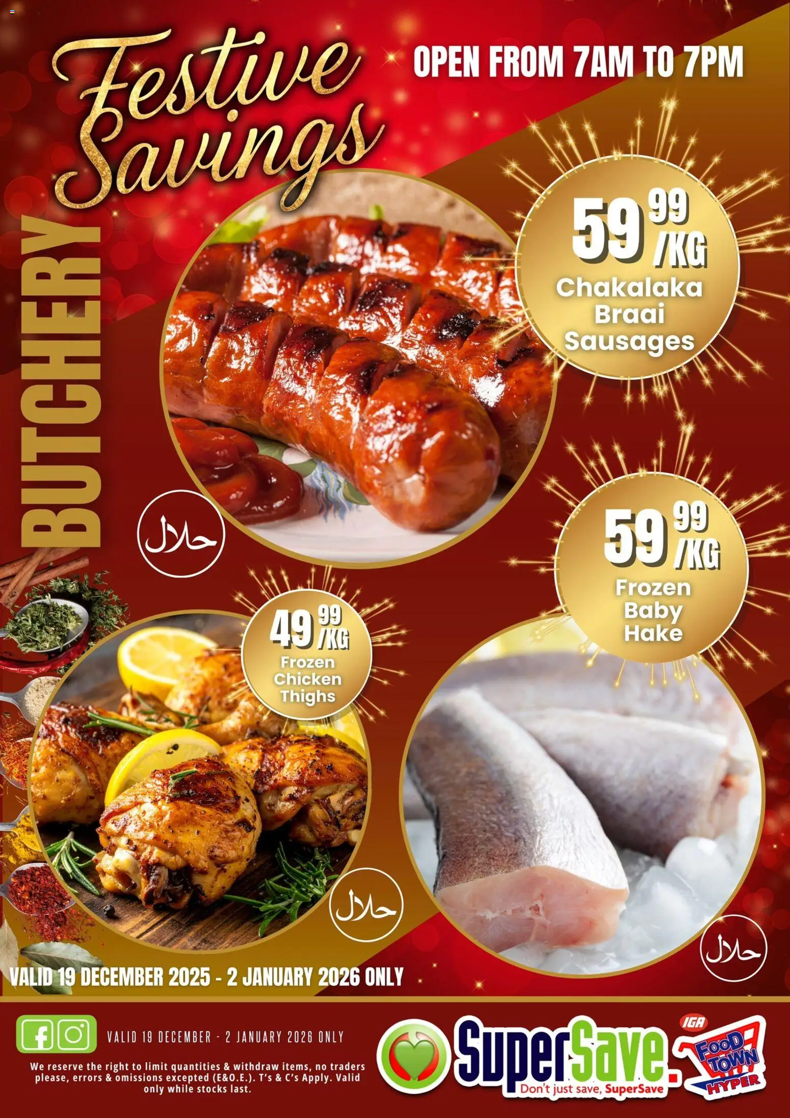 New Super Save catalogue – valid from 19.12.2025 | Page: 4 | Products: Chicken