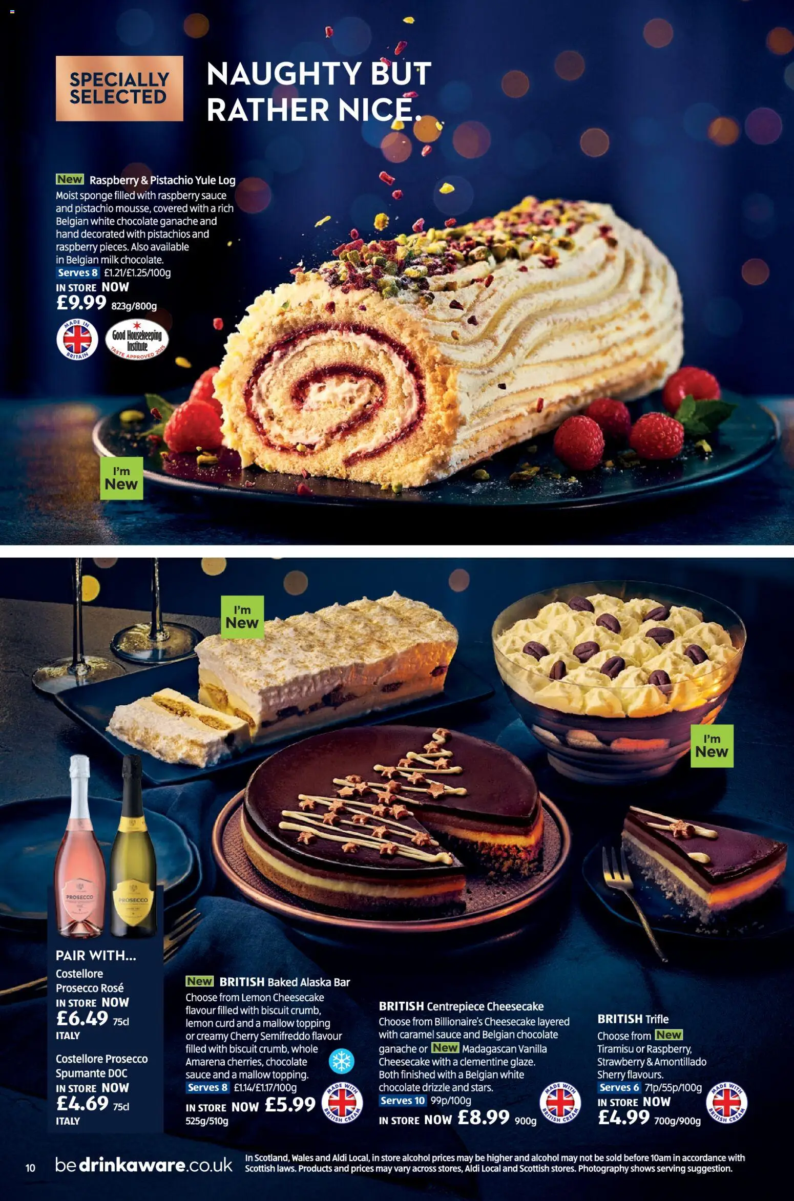 {H1} | Page: 10 | Products: Sauce, Prosecco, Cheesecake, Luges {H1} | Page: 10 | Products: Sauce, Prosecco, Cheesecake, Luges