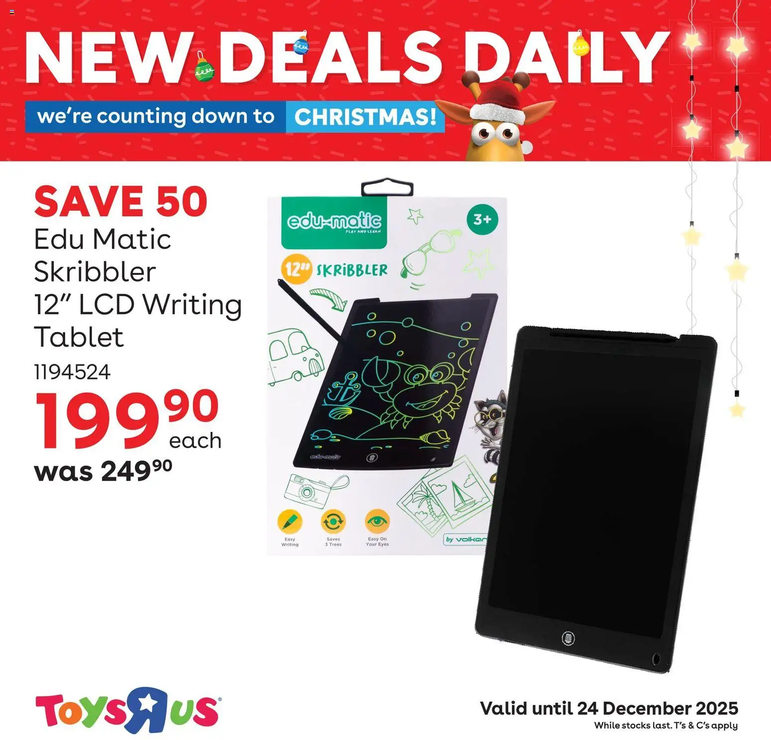 New Toys R Us catalogue – valid from 20.12.2025 | Page: 5 | Products: Tablet, Toys New Toys R Us catalogue – valid from 20.12.2025 | Page: 5 | Products: Tablet, Toys