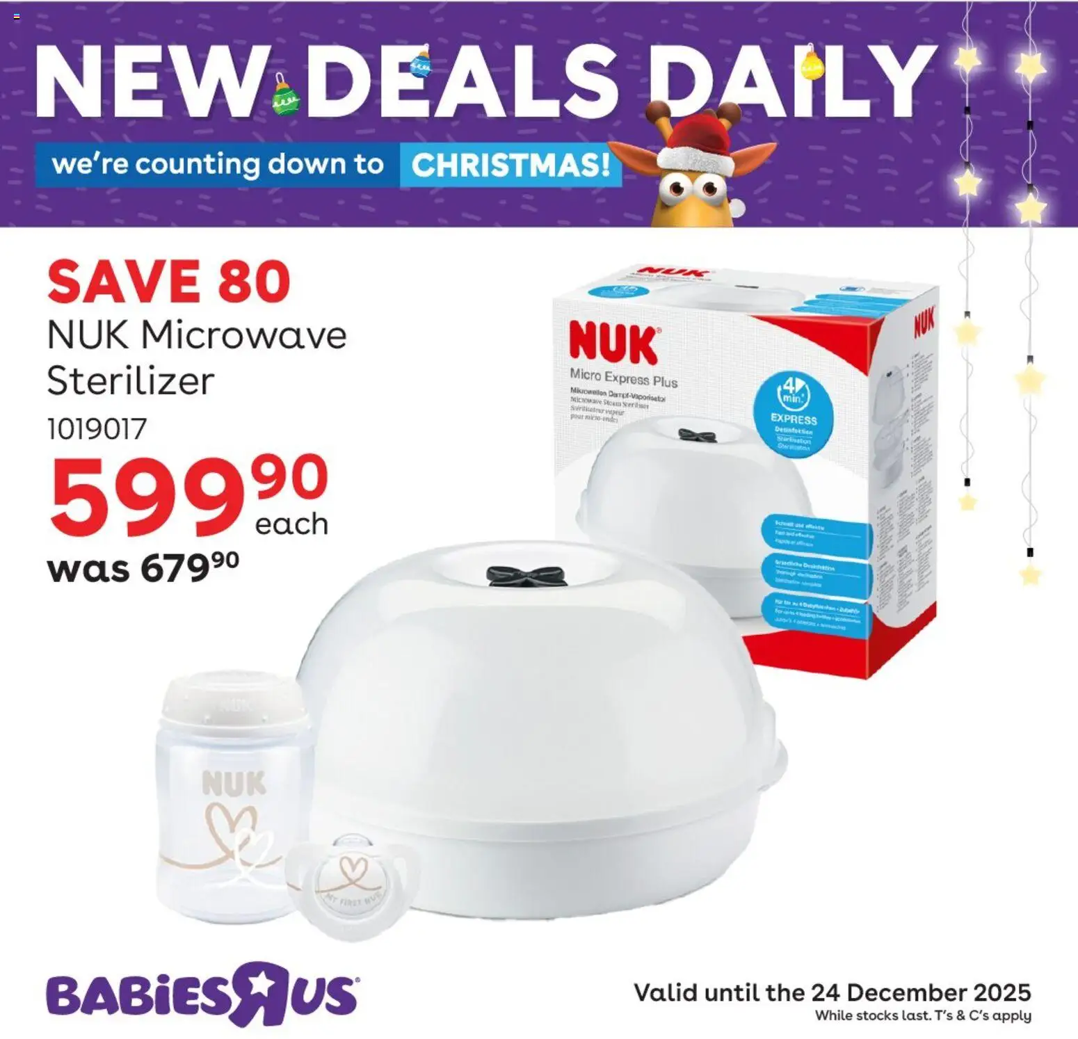 New Babies R Us catalogue – valid from 20.12.2025 | Page: 2 | Products: Microwave New Babies R Us catalogue – valid from 20.12.2025 | Page: 2 | Products: Microwave