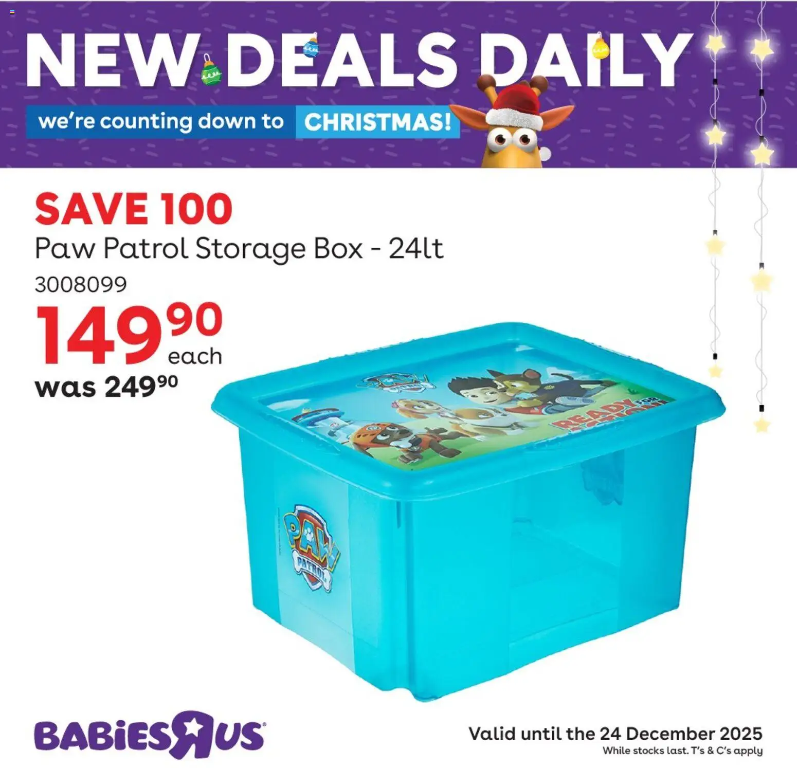 New Babies R Us catalogue – valid from 20.12.2025 | Page: 6 | Products: Box New Babies R Us catalogue – valid from 20.12.2025 | Page: 6 | Products: Box