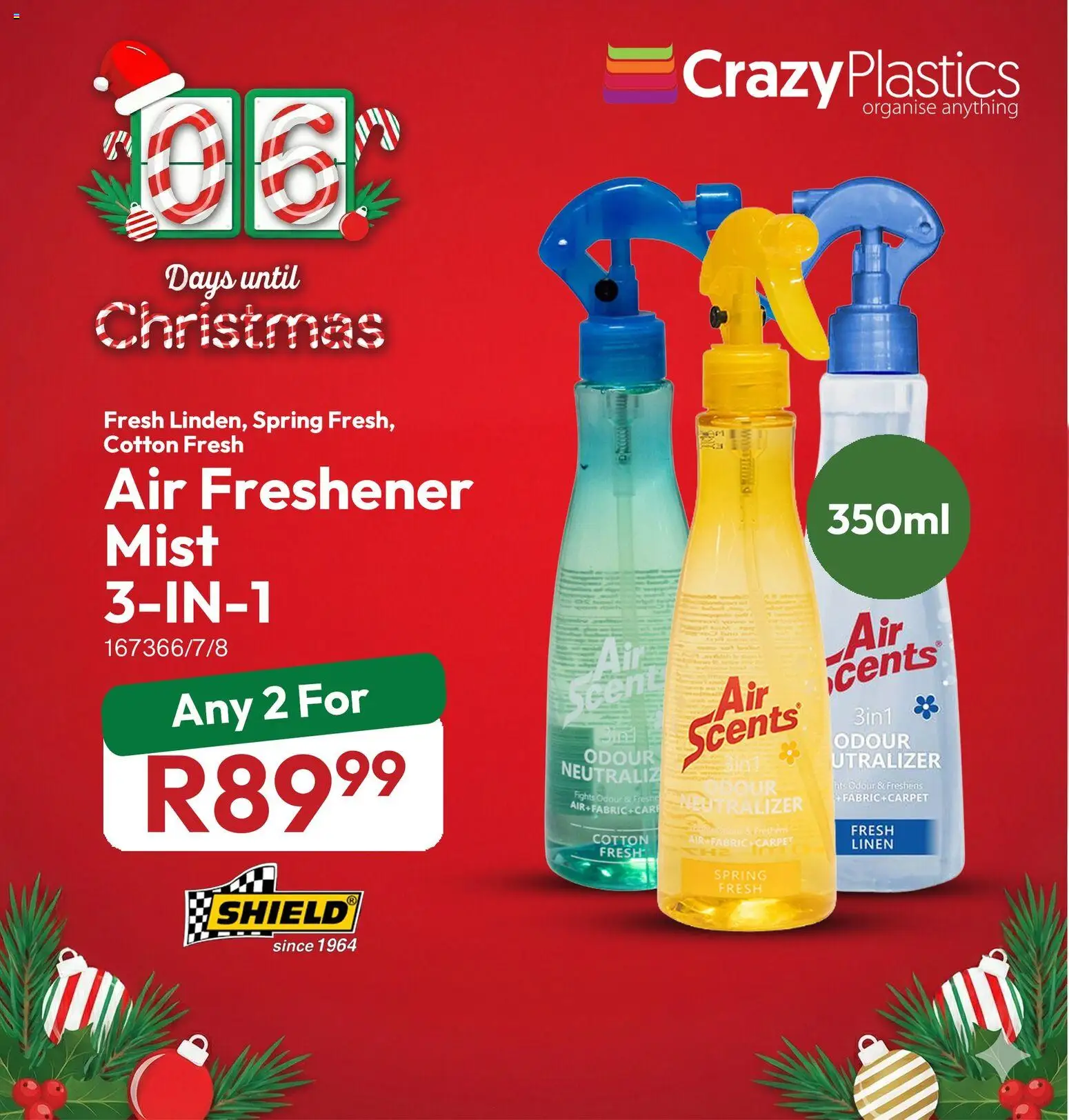 New Crazy Plastics catalogue – valid from 19.12.2025 | Page: 4 | Products: Carpet, Air freshener New Crazy Plastics catalogue – valid from 19.12.2025 | Page: 4 | Products: Carpet, Air freshener