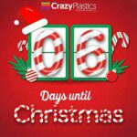 Crazy Plastics 6 days to Christmas (19/12/2025 - 24/12/2025) Online 2 Crazy Plastics 6 days to Christmas (19/12/2025 – 24/12/2025) Online