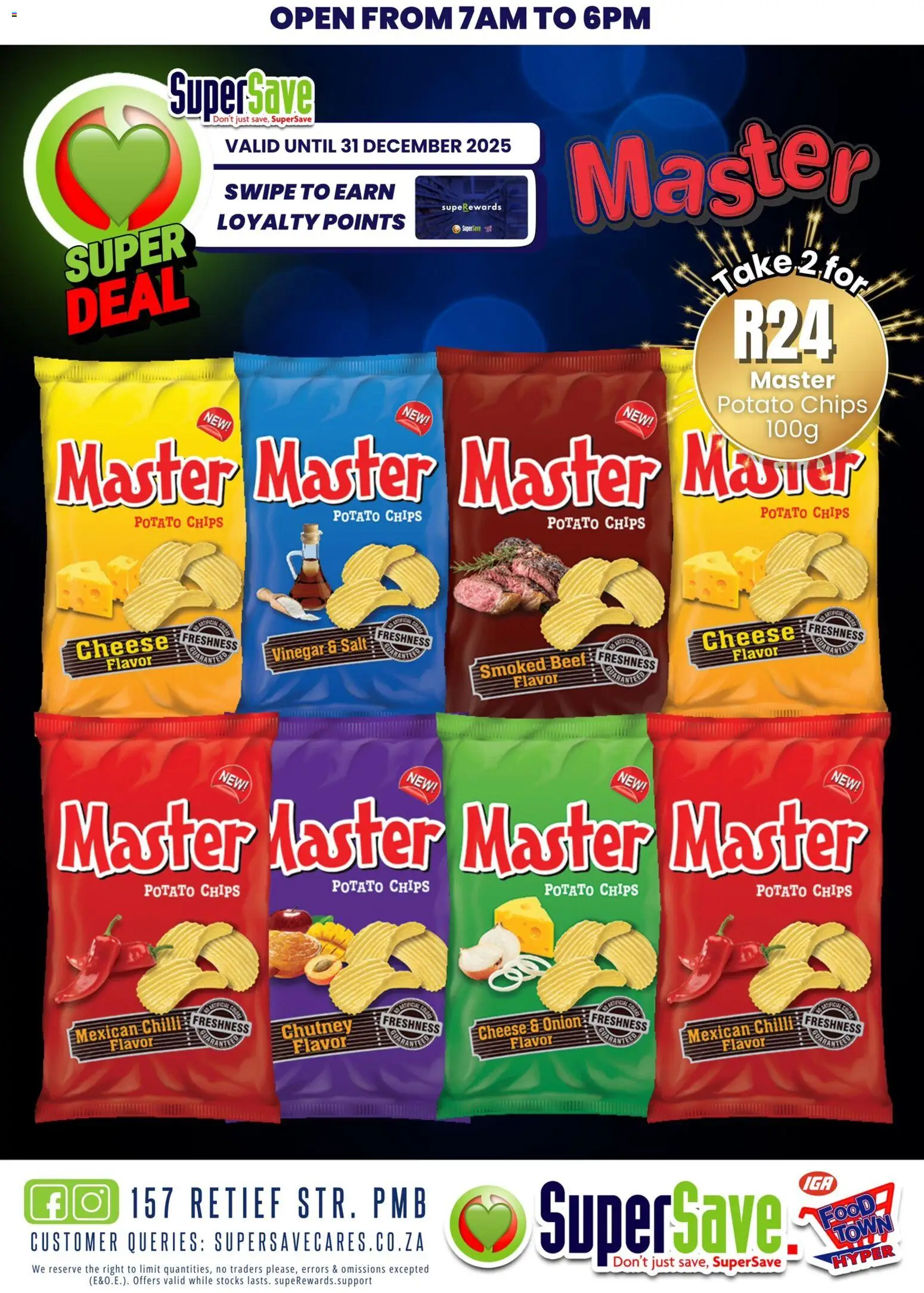 New Super Save catalogue – valid from 19.12.2025 | Page: 2 | Products: Chutney, Vinegar, Beef, Salt