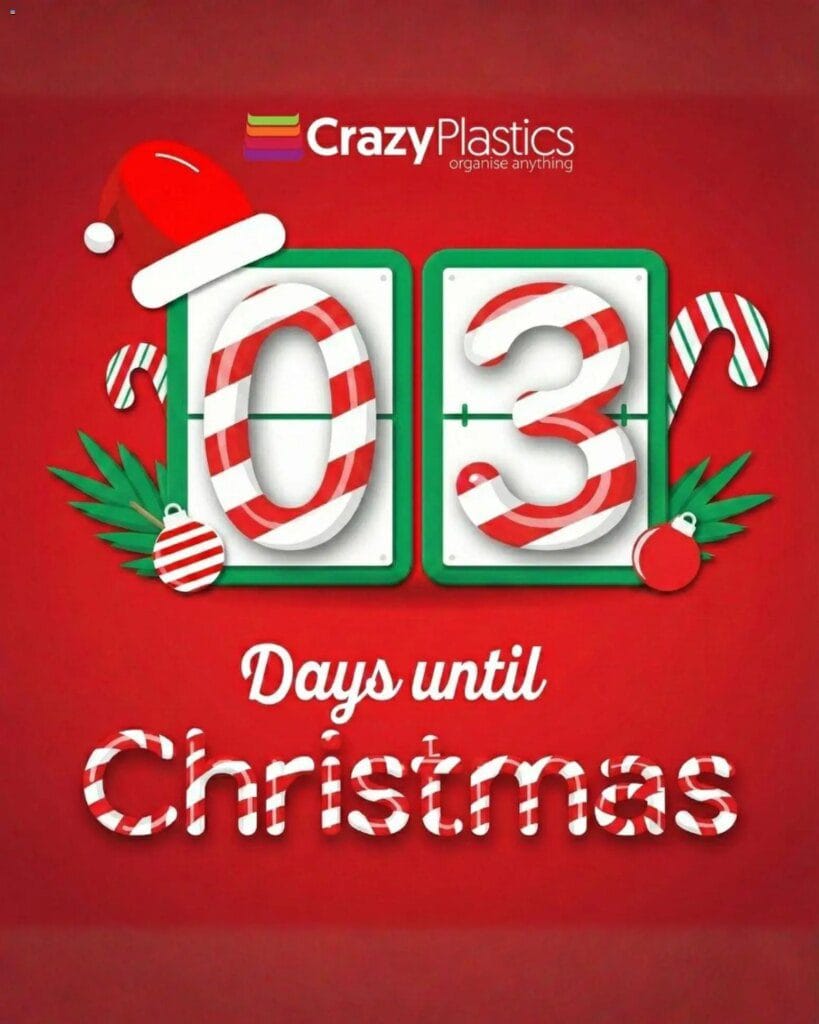 Crazy Plastics 3 days to Christmas 22 December Specials and Catalogues Online Shopping