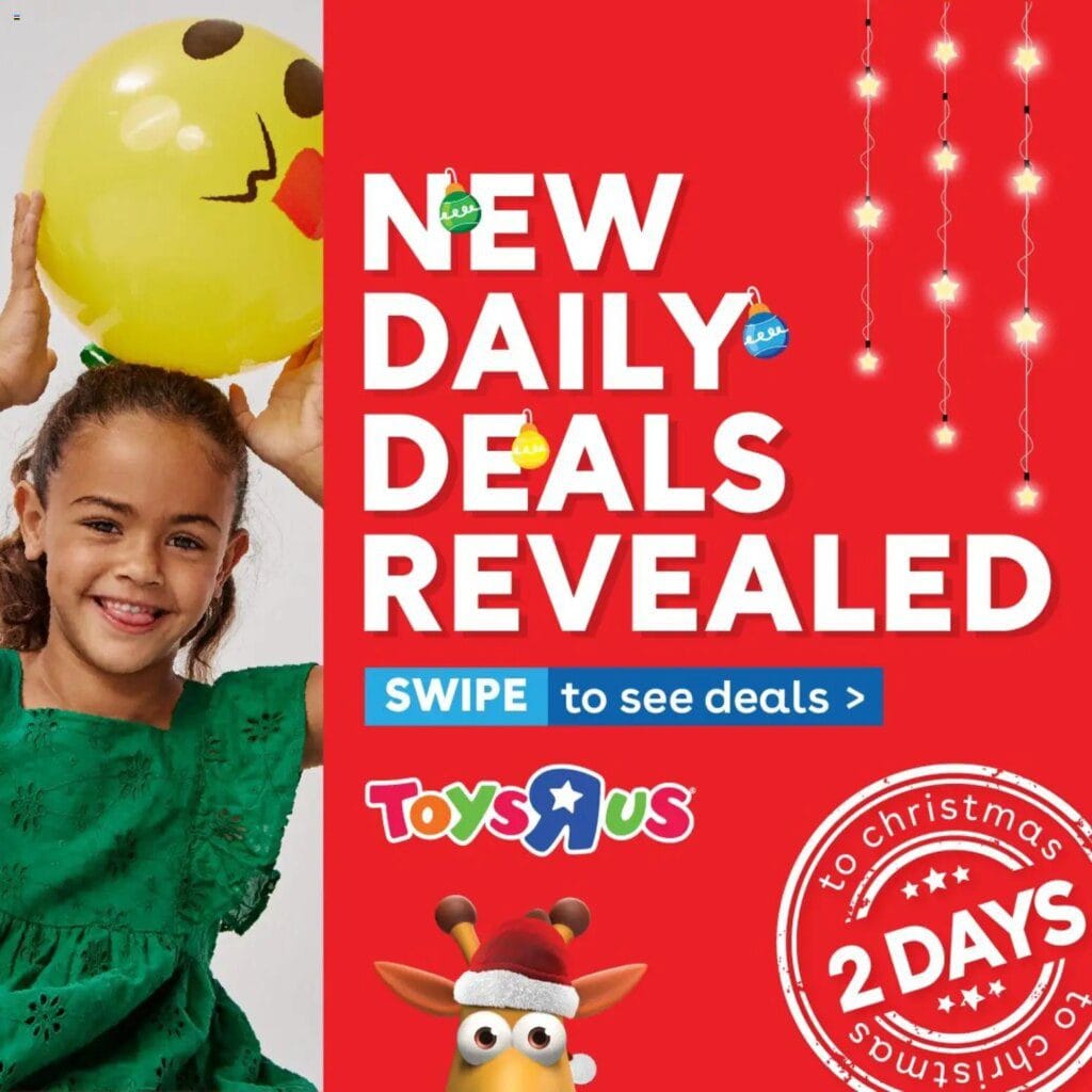 Toys R Us Day 2 of Christmas Deals 23 December