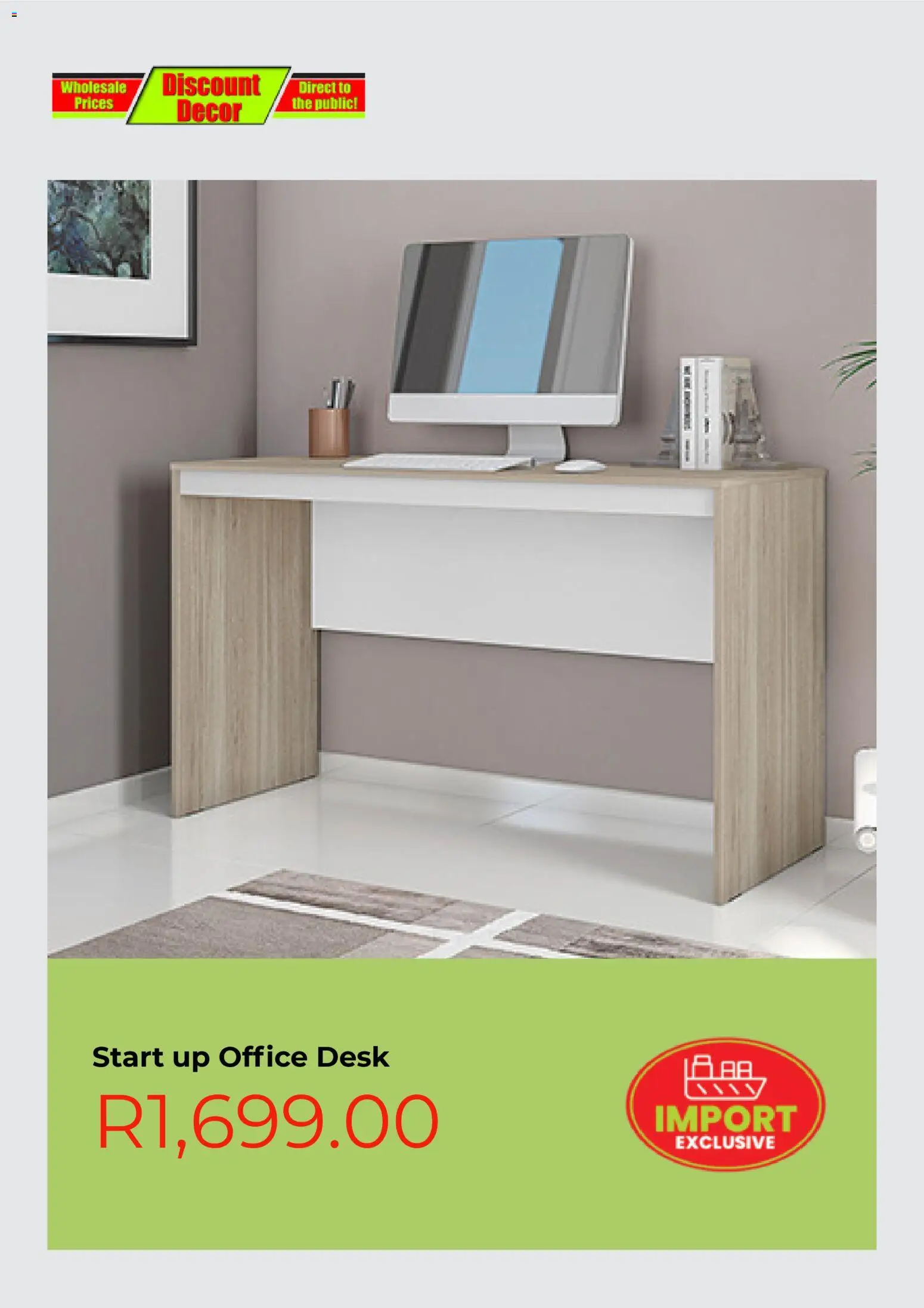 New Discount Decor catalogue – valid from 23.12.2025 | Page: 8 | Products: Desk